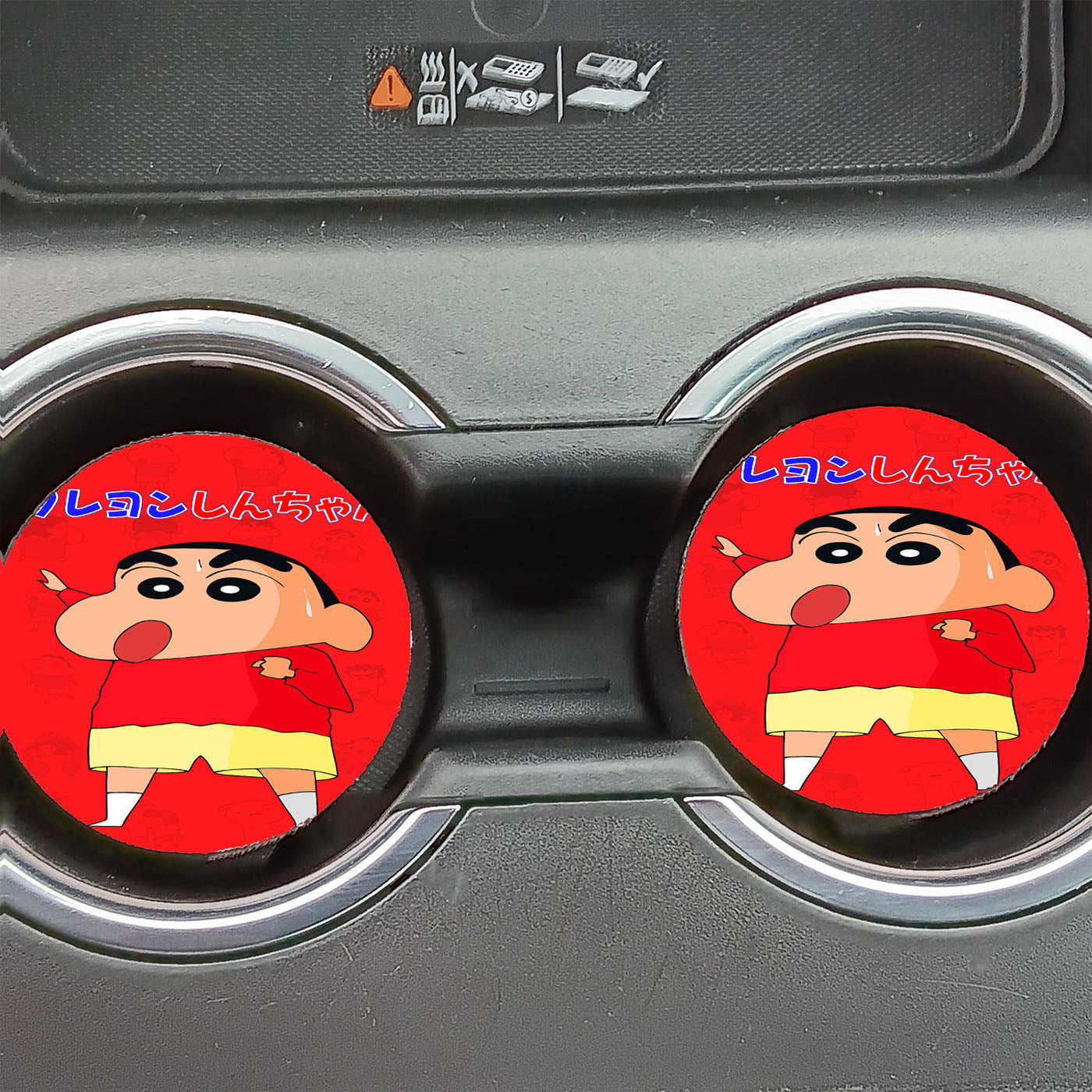 Crayon Shin Chan Red Car Coasters