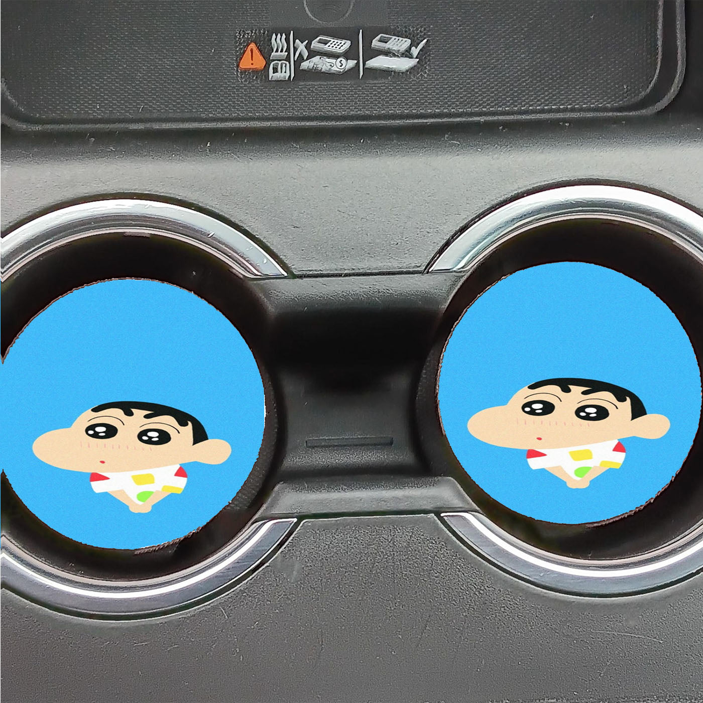 Crayon Shin Chan Shy Car Coasters