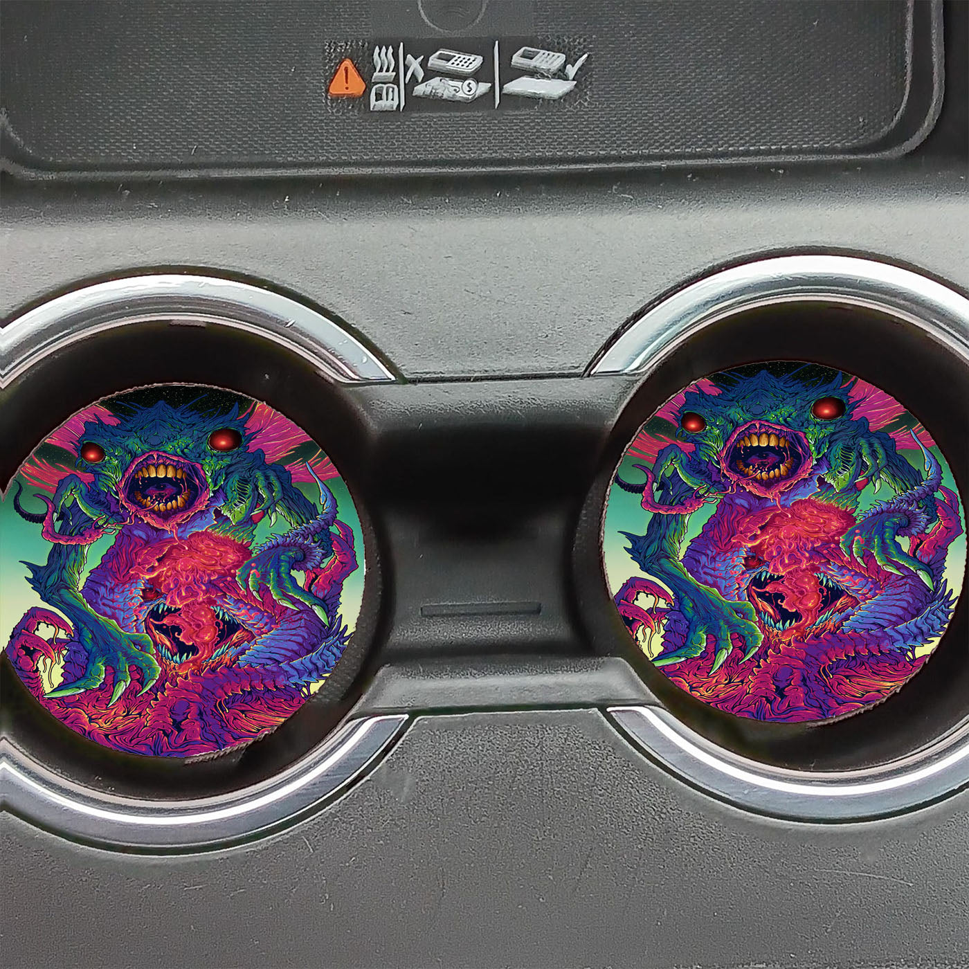 Cs Go Hyper Beast Monster Car Coasters