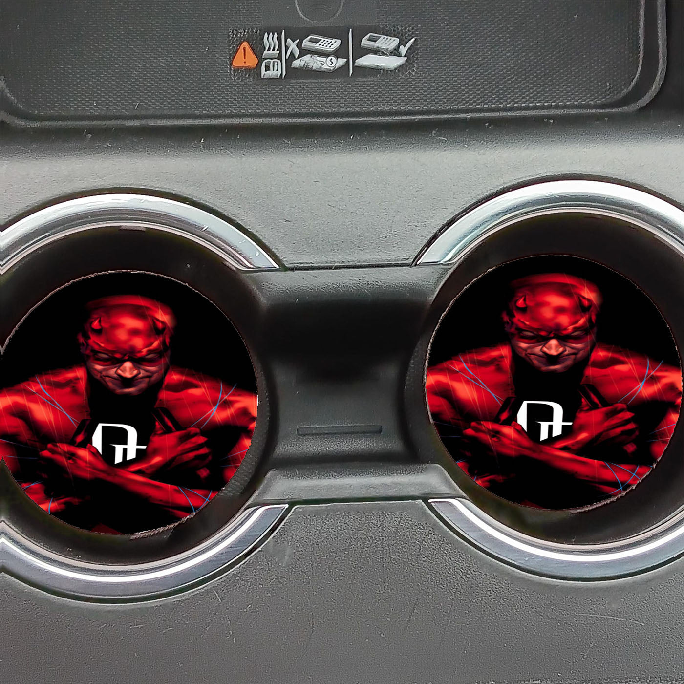 Daredevil Art Marvel Comics Car Coasters