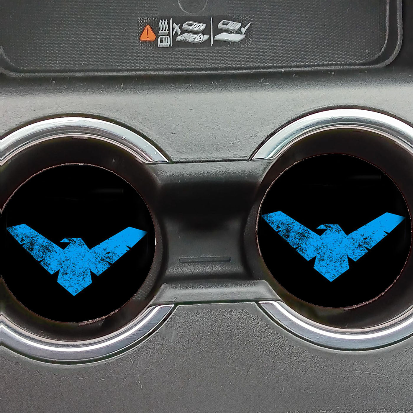 Dc Comics Nightwing Logo Car Coasters