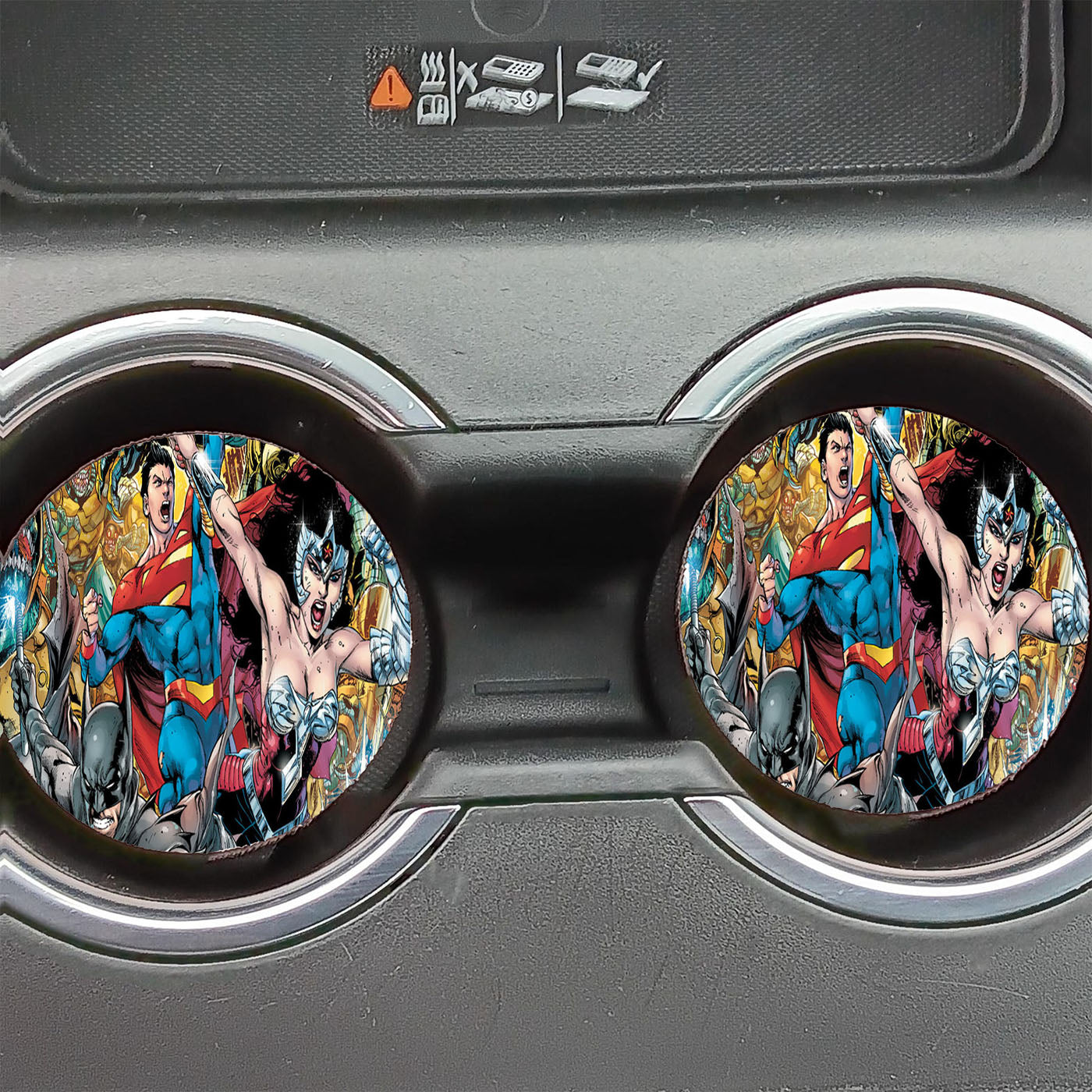 Dc Comics Superheroes Car Coasters