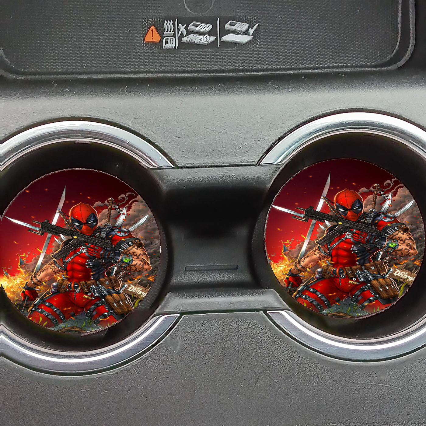 Deadpool Disneyland Car Coasters