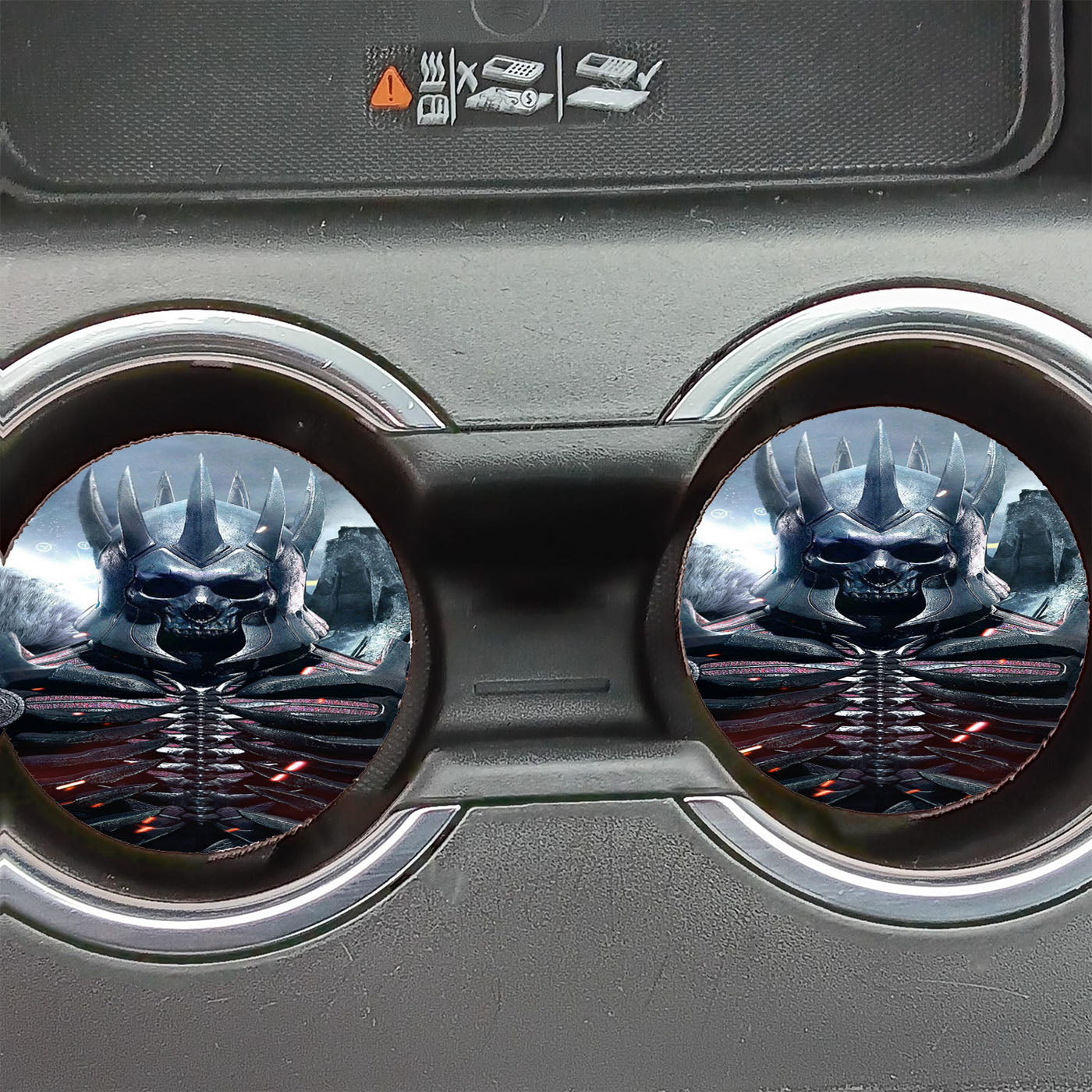 Deadth Knight The Witcher 3 Car Coasters