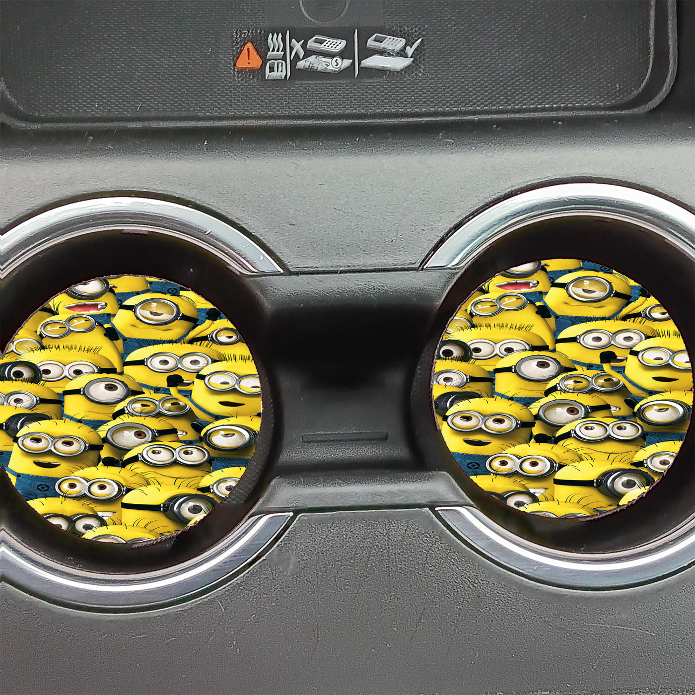 Despicable Me All Minions Car Coasters