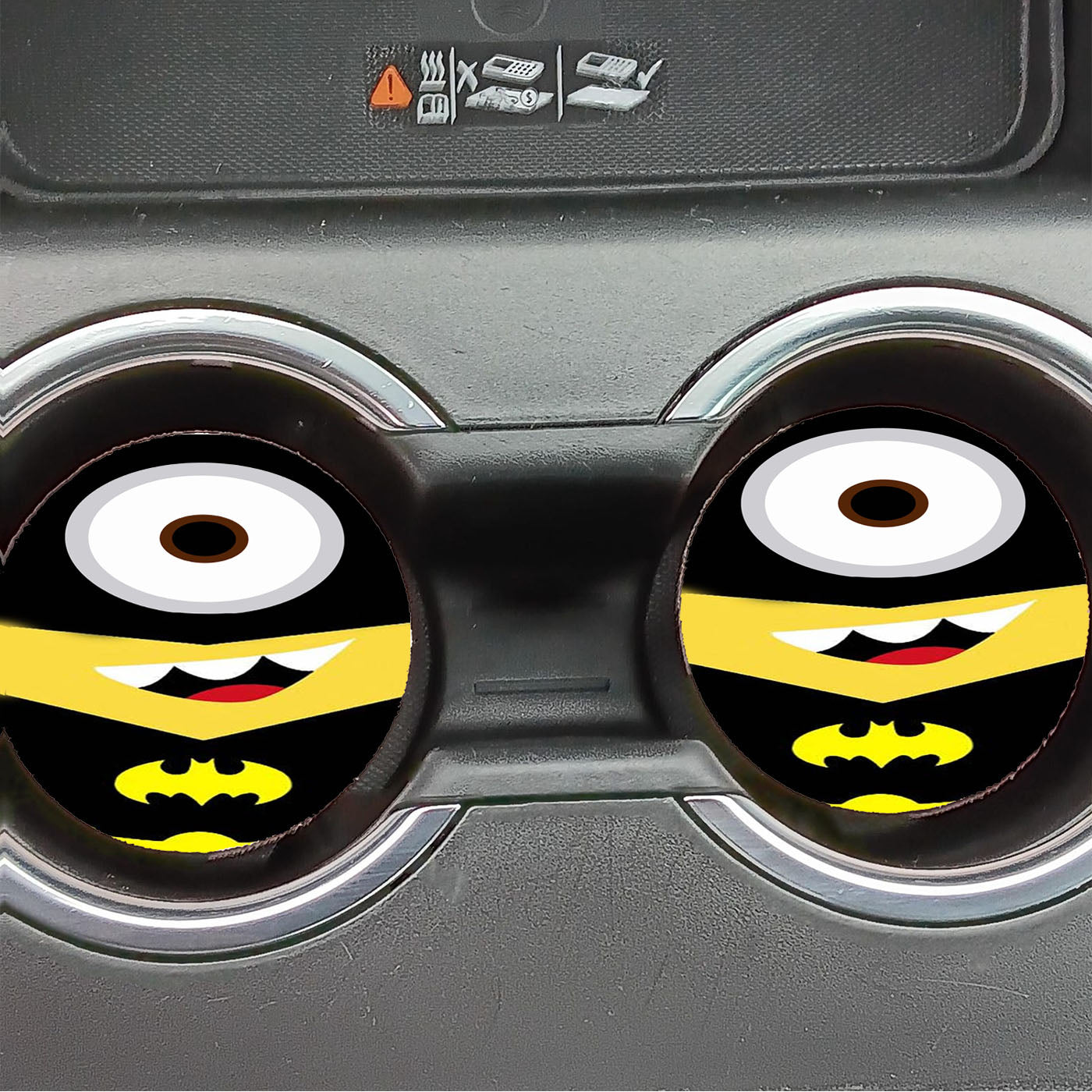 Despicable Me Batman Minion Car Coasters