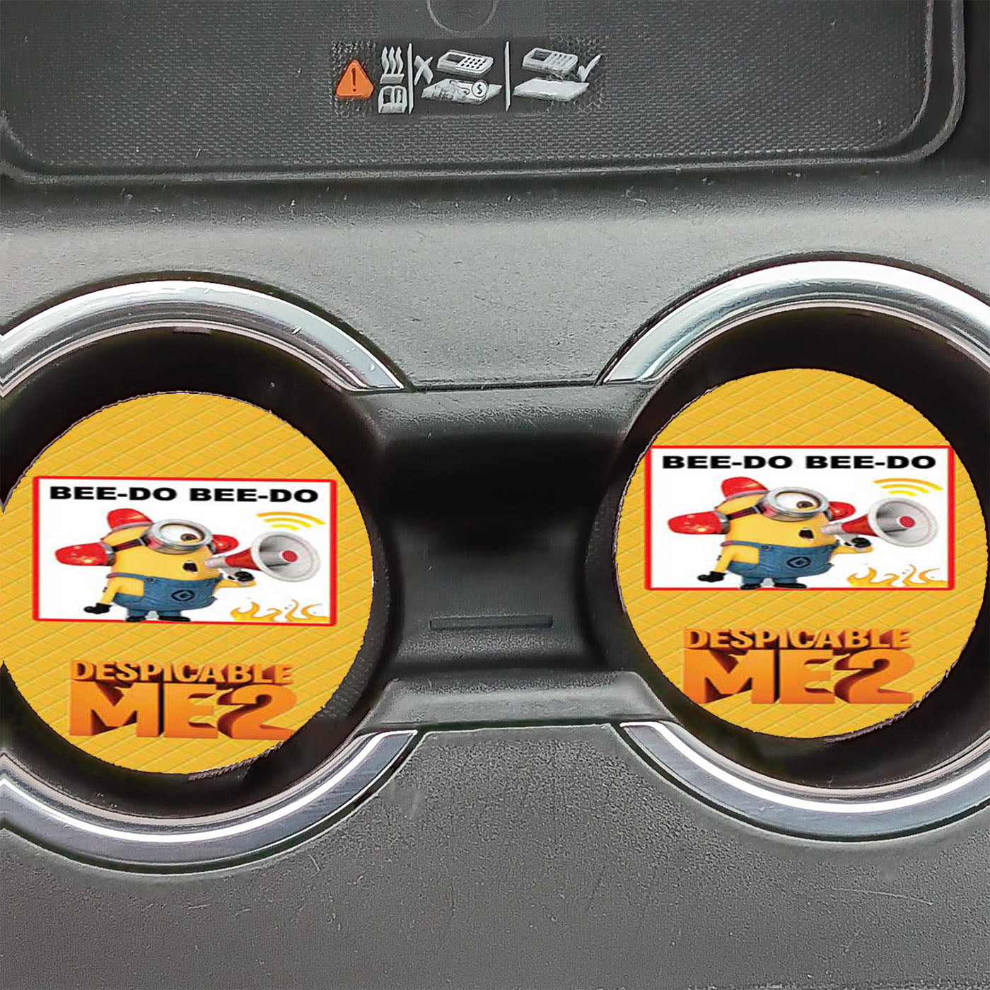 Despicable Me Bee Do Bee Do Car Coasters