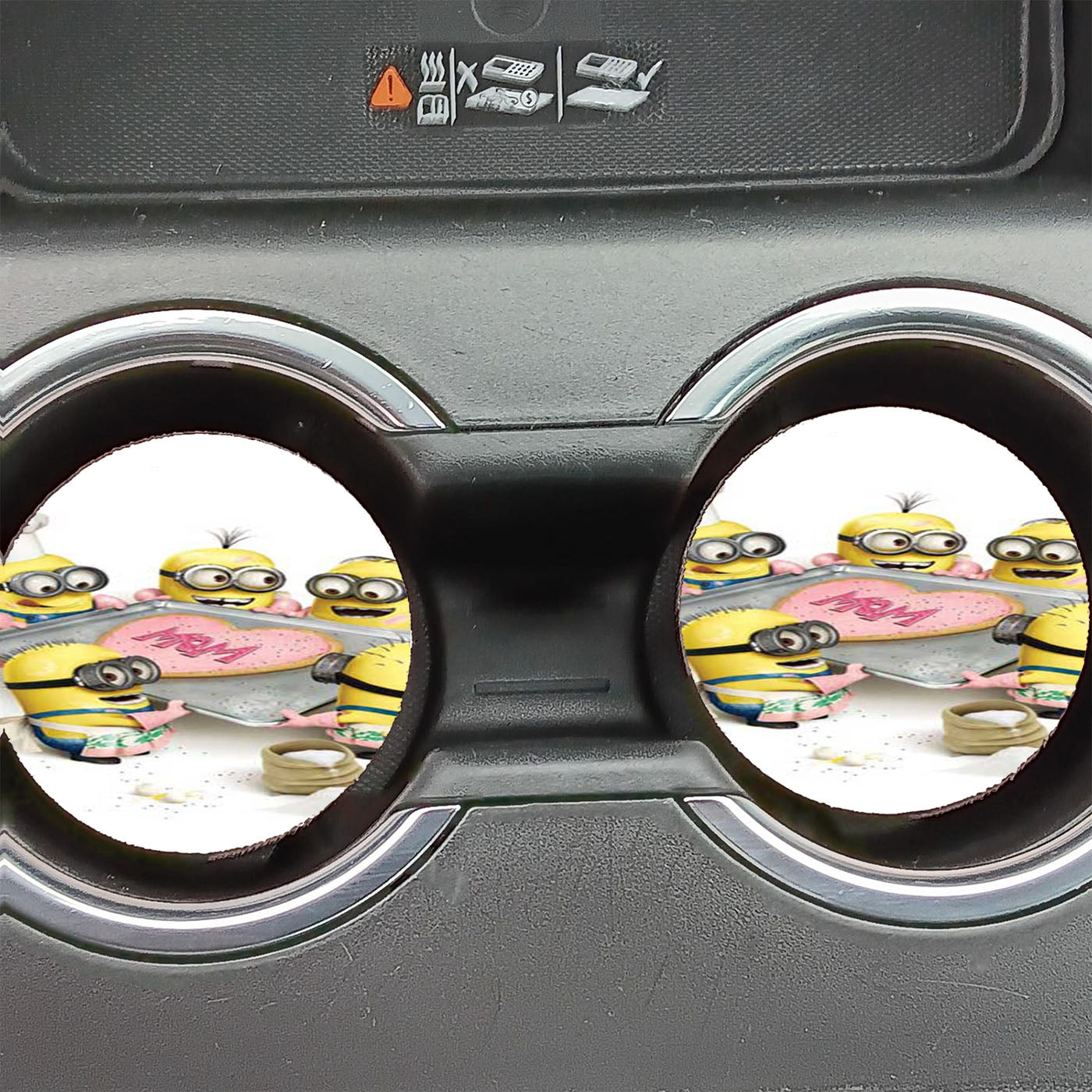 Despicable Me Custombox Mom Car Coasters