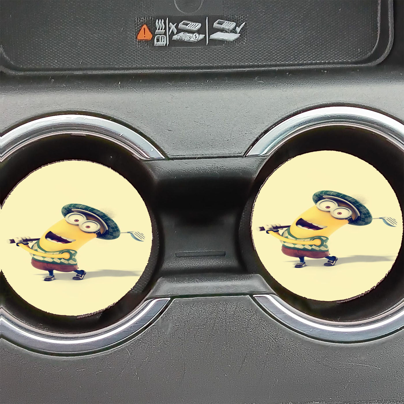Despicable Me Golf Car Coasters