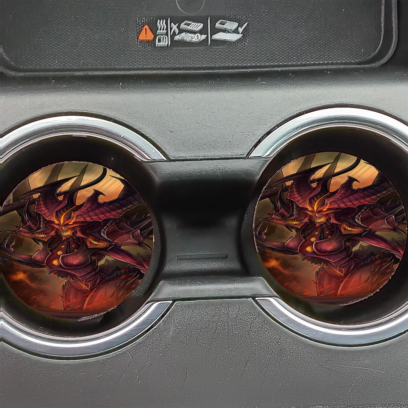 Diablo Monster Car Coasters