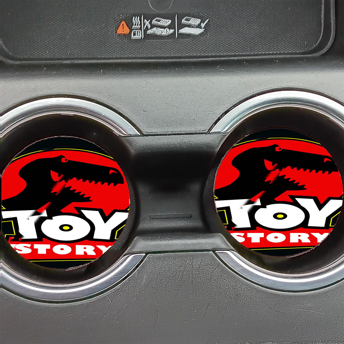 Dino Toy Story Car Coasters