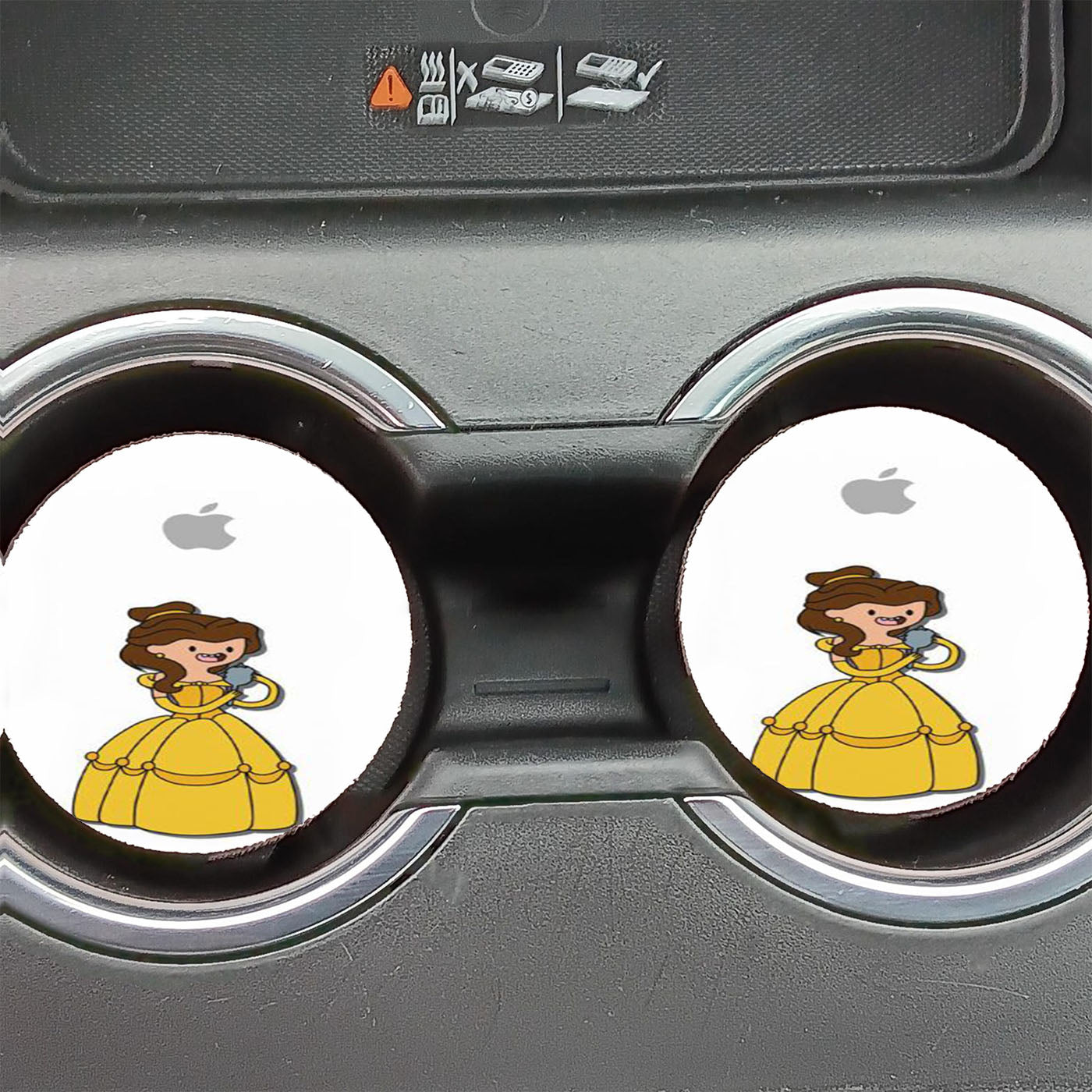 Disney Belle Time Car Coasters