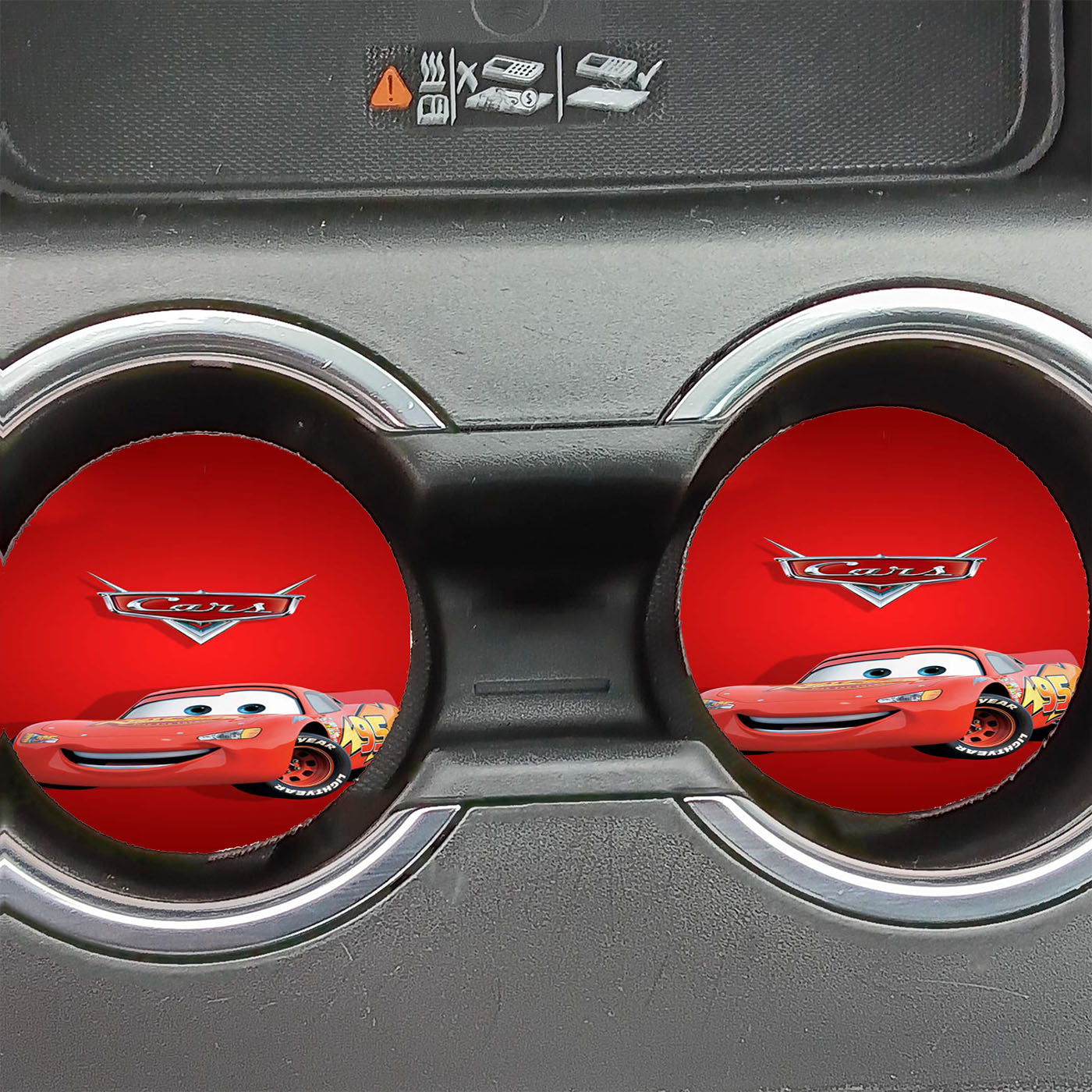 Disney Cars Lightning Mcqueen Car Coasters