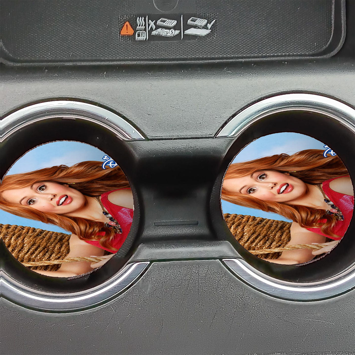 Disney Chanel Jessie Car Coasters