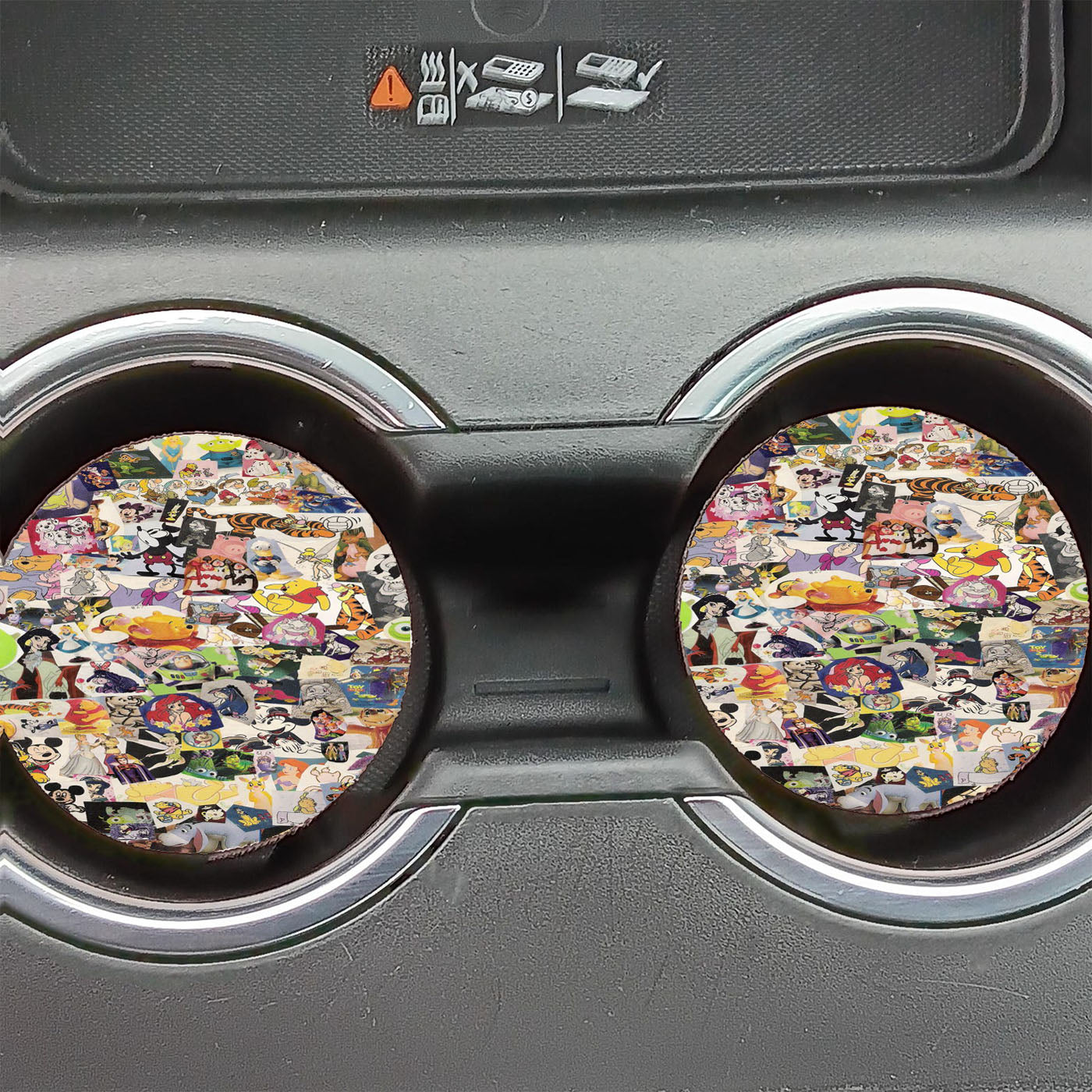 Disney Collage Car Coasters