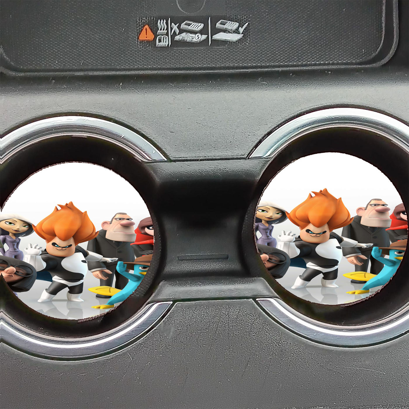 Disney Compilation Cartoon Car Coasters