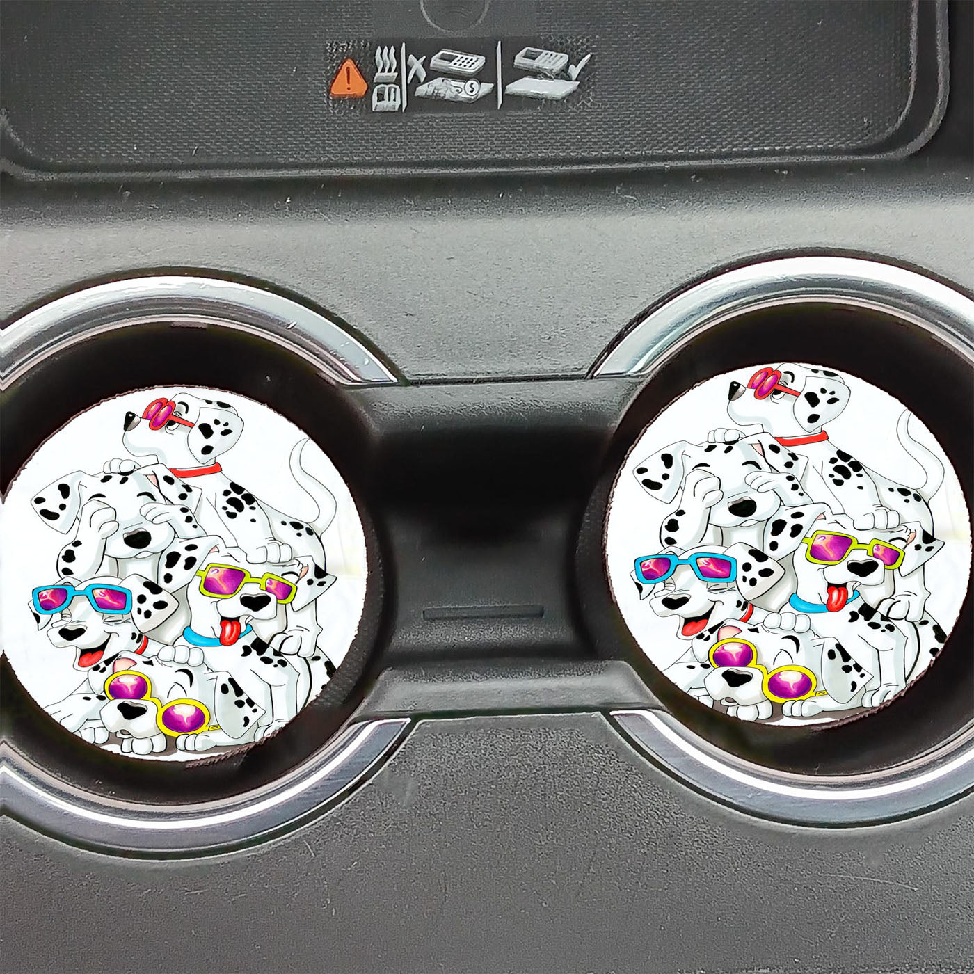 Disney Dog Hipster Car Coasters