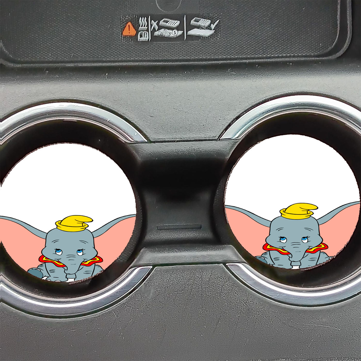 Disney Dumbo Cute Baby Elephant Car Coasters