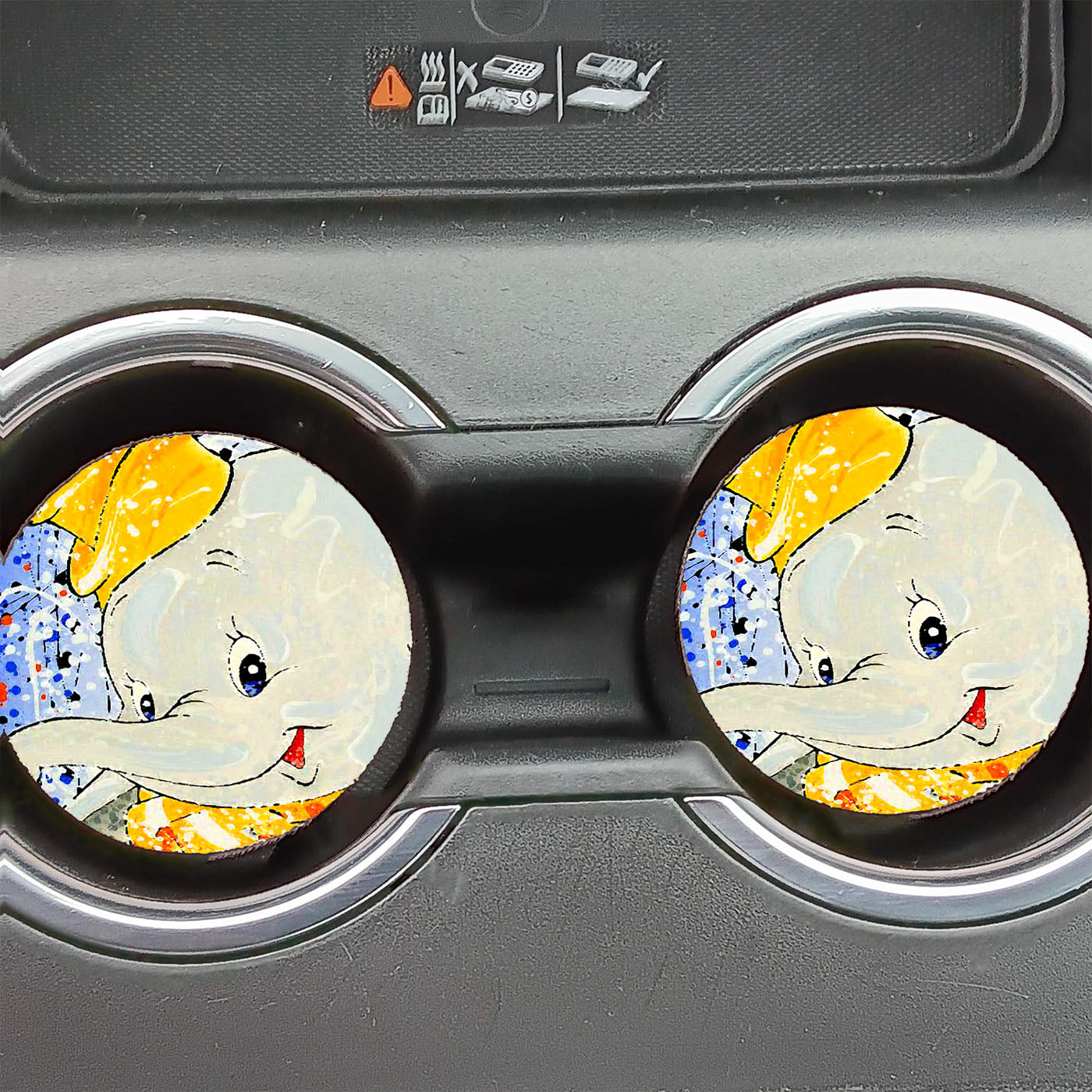 Disney Dumbo Hat Car Coasters