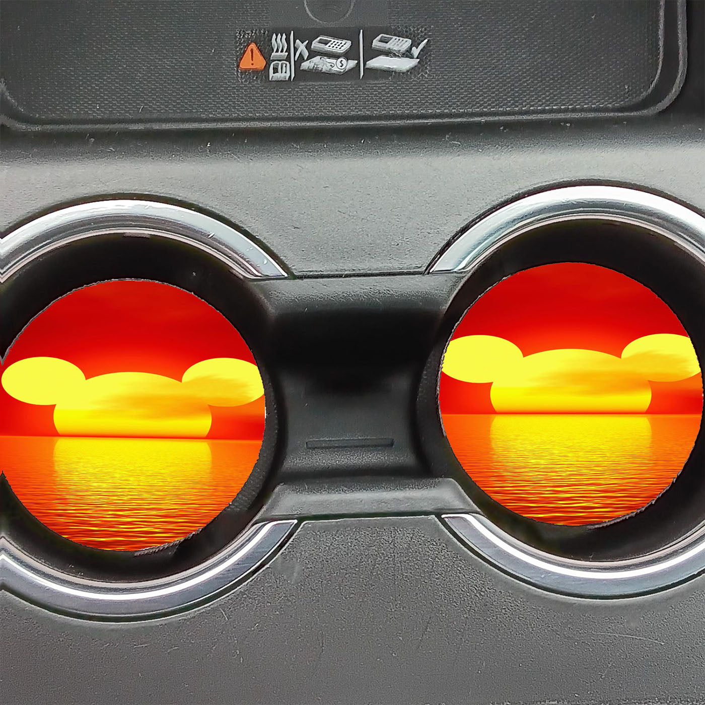 Disney Dunyulan Cartoon Disney Car Coasters