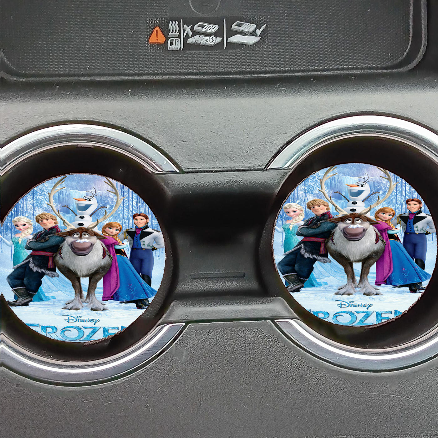 Disney Frozen Cover Car Coasters