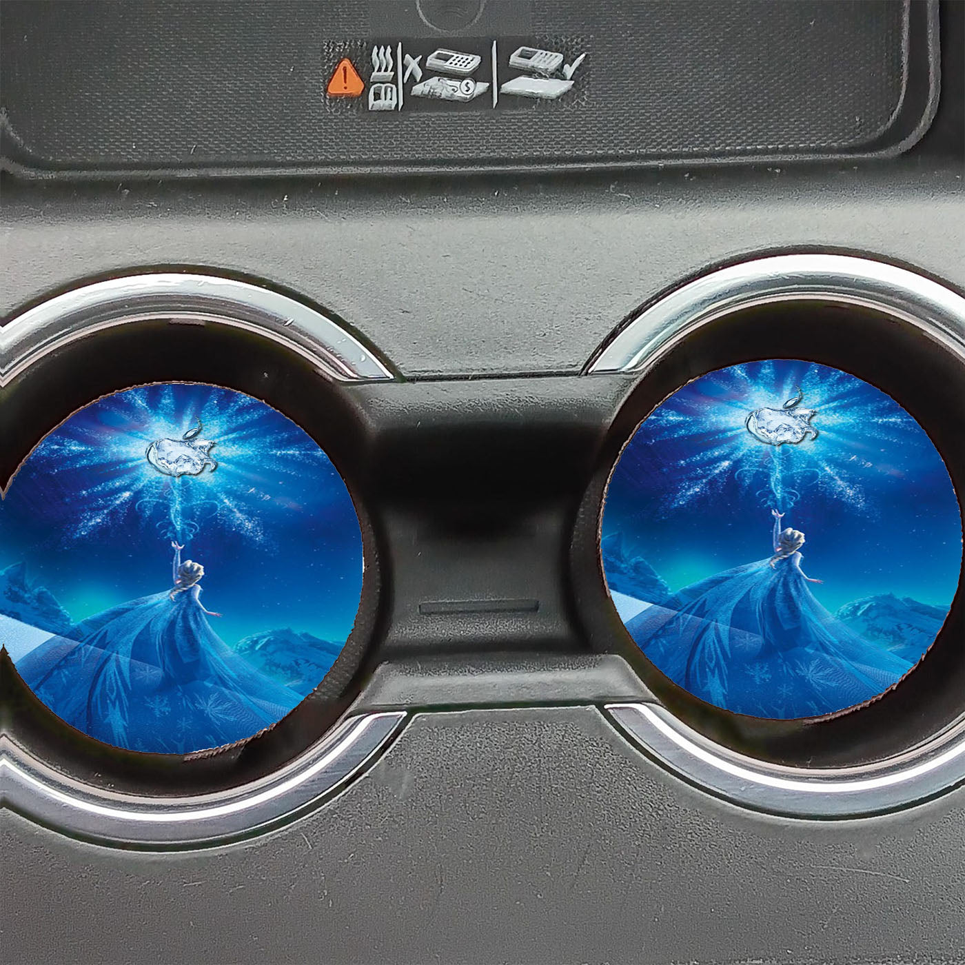 Disney Frozen Elsa Custom Car Coasters