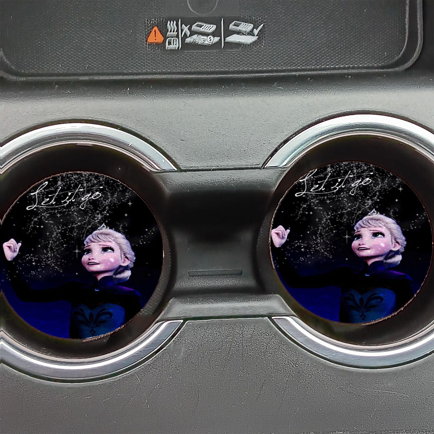 Disney Frozen Elsa Let It Go Car Coasters