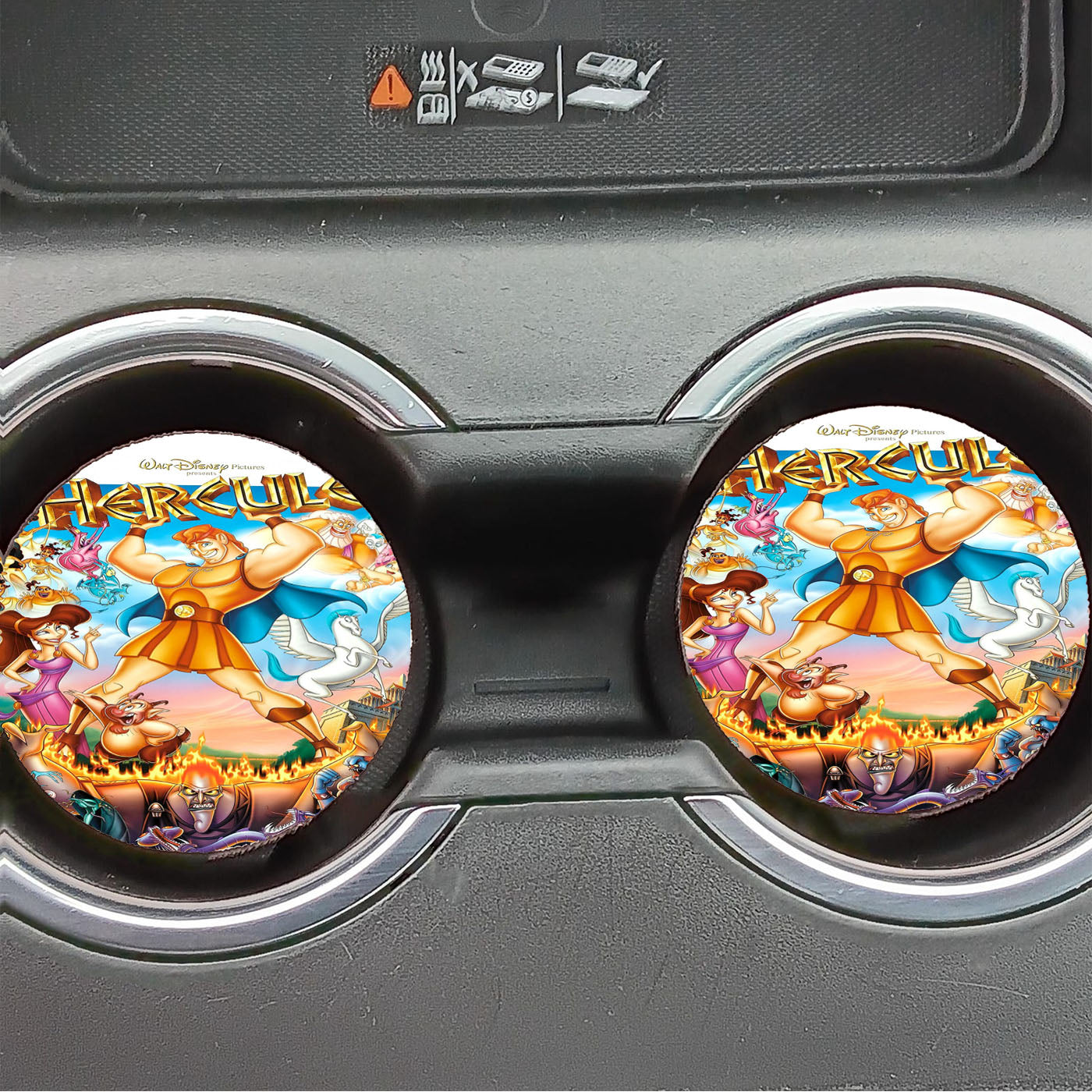 Disney Hercules Car Coasters