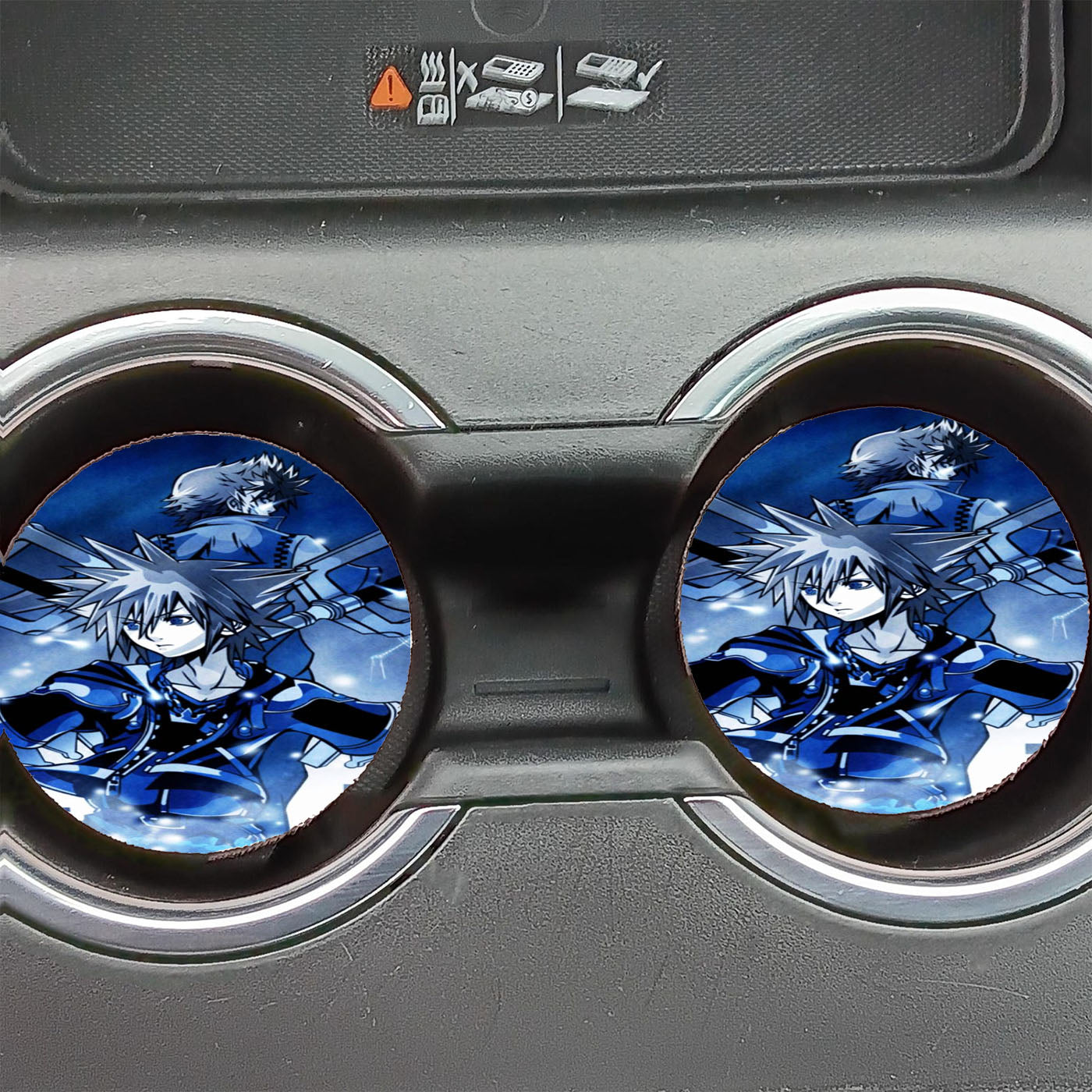 Disney Kindom Heart Art Car Coasters