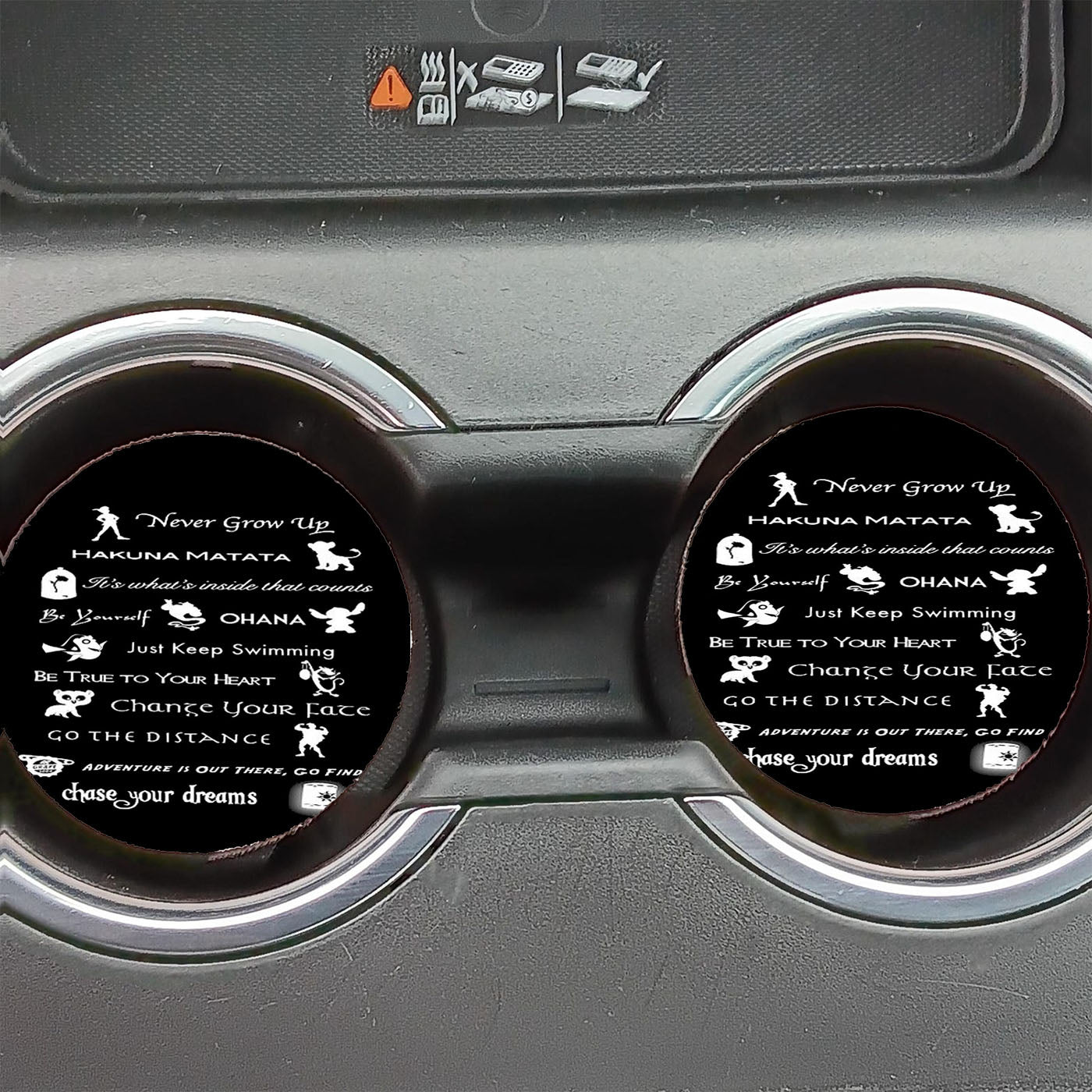 Disney Lessons Learned Mash Up Car Coasters