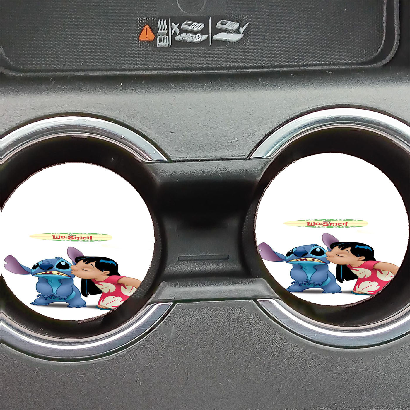 Disney Lilo N Stich Car Coasters