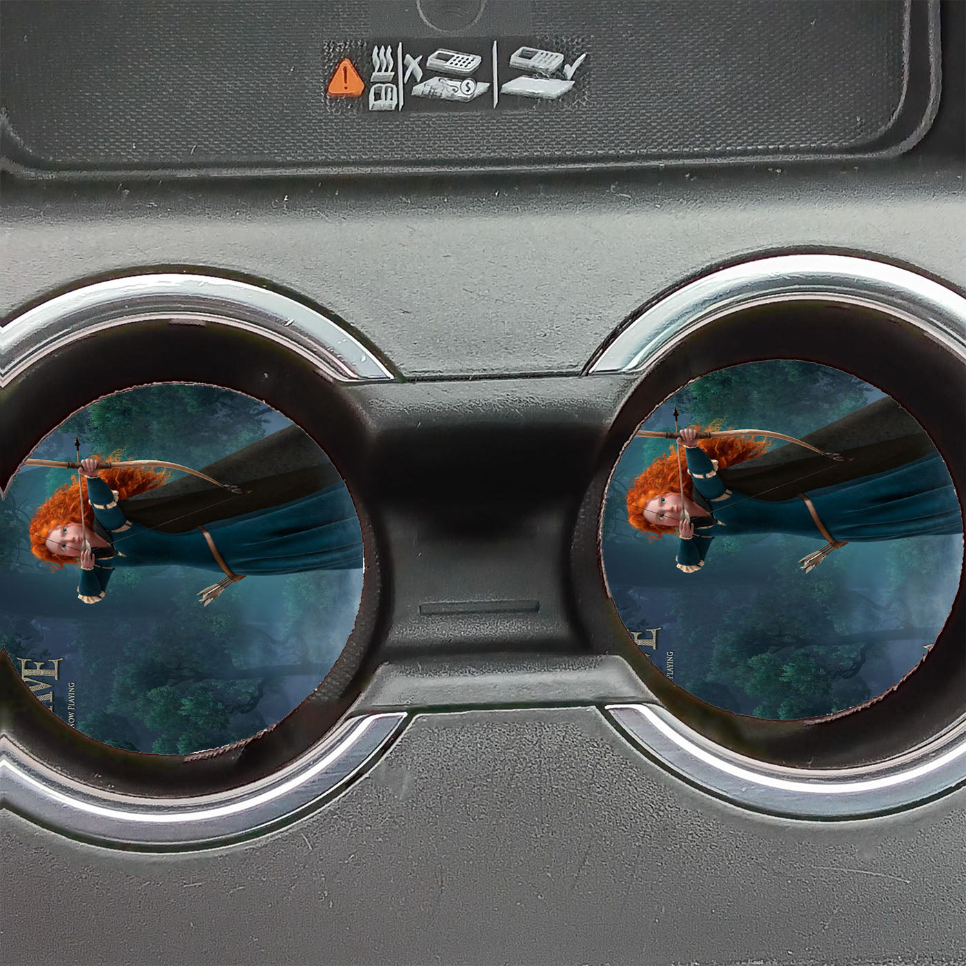 Disney Merida Brave Car Coasters
