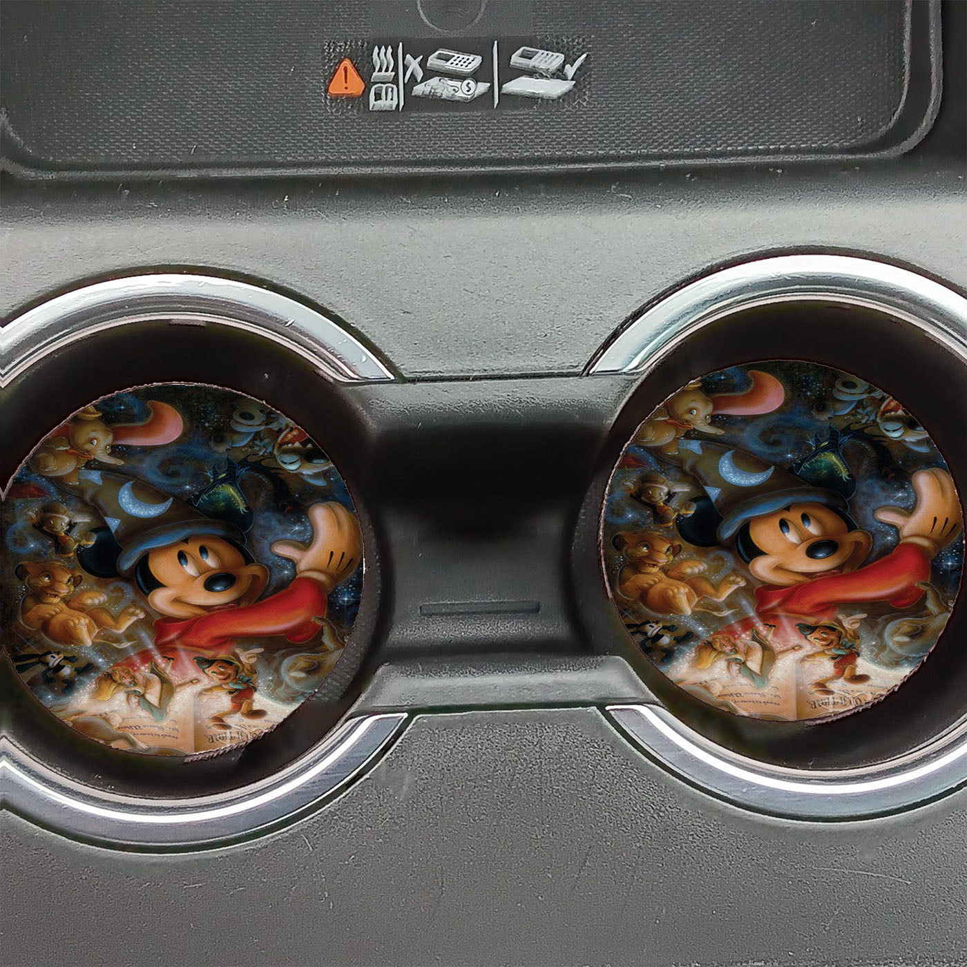 Disney Mickey Mouse And More Character Car Coasters