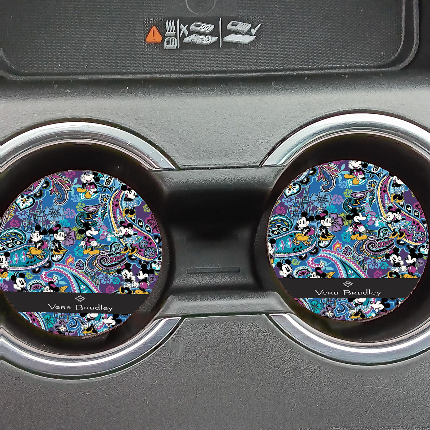 Disney Mickey Mouse Vera Bradley Car Coasters