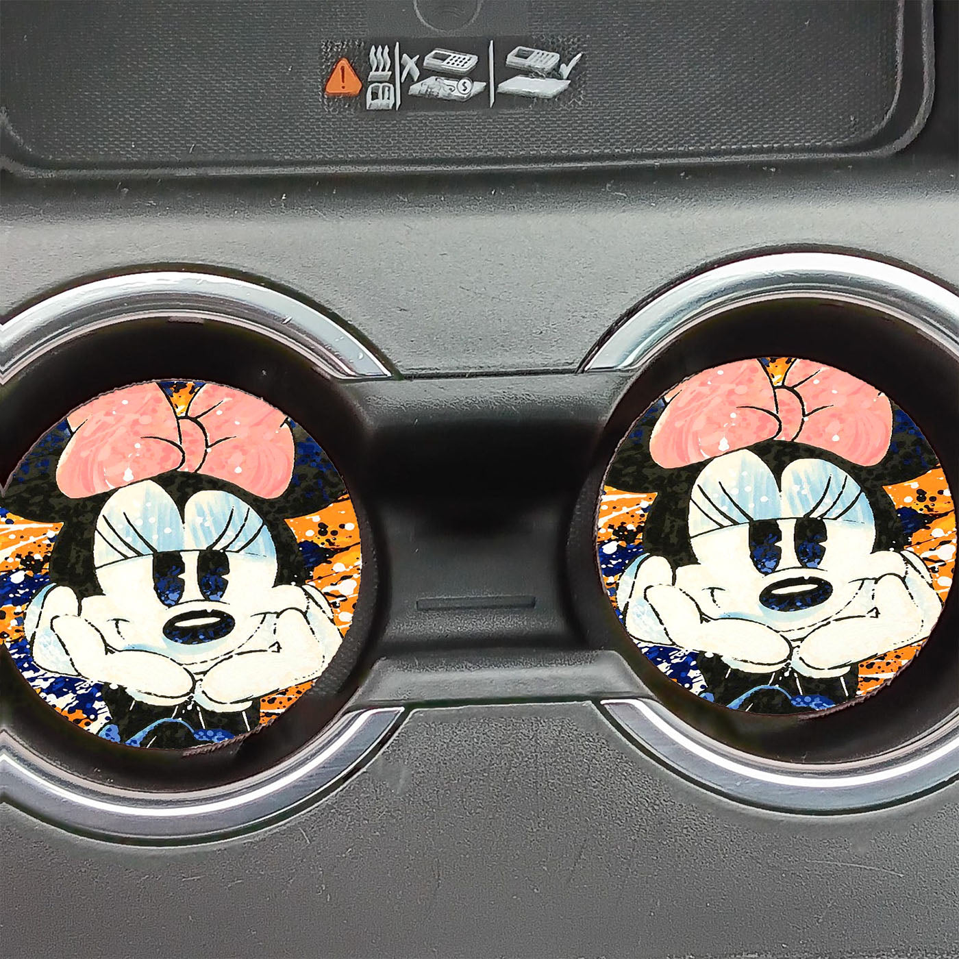 Disney Minnie Mouse Car Coasters