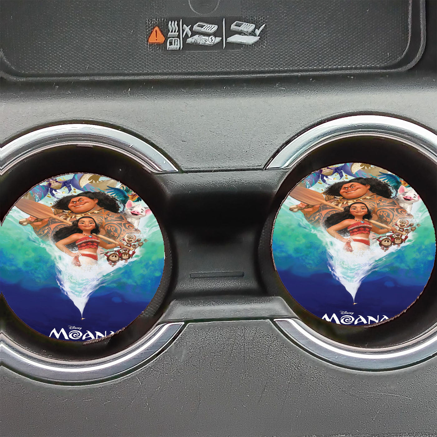 Disney Moana Car Coasters