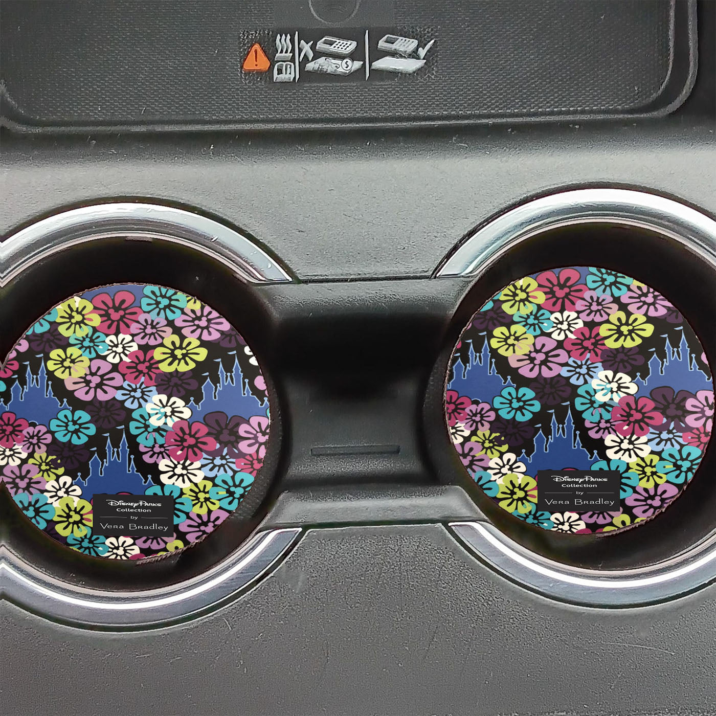 Disney Park Castle Vera Badley Car Coasters