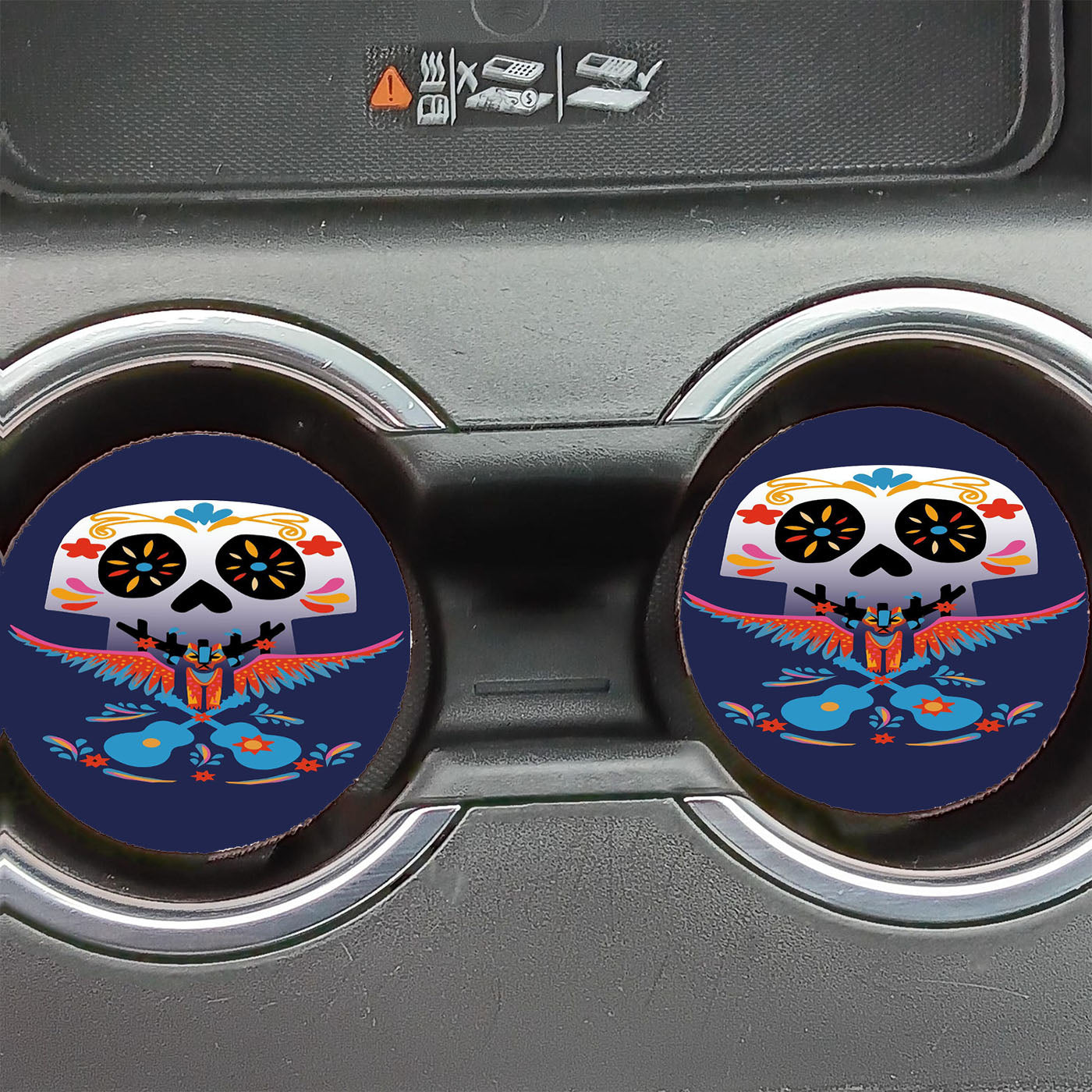 Disney Pixar Coco Minimalist Car Coasters