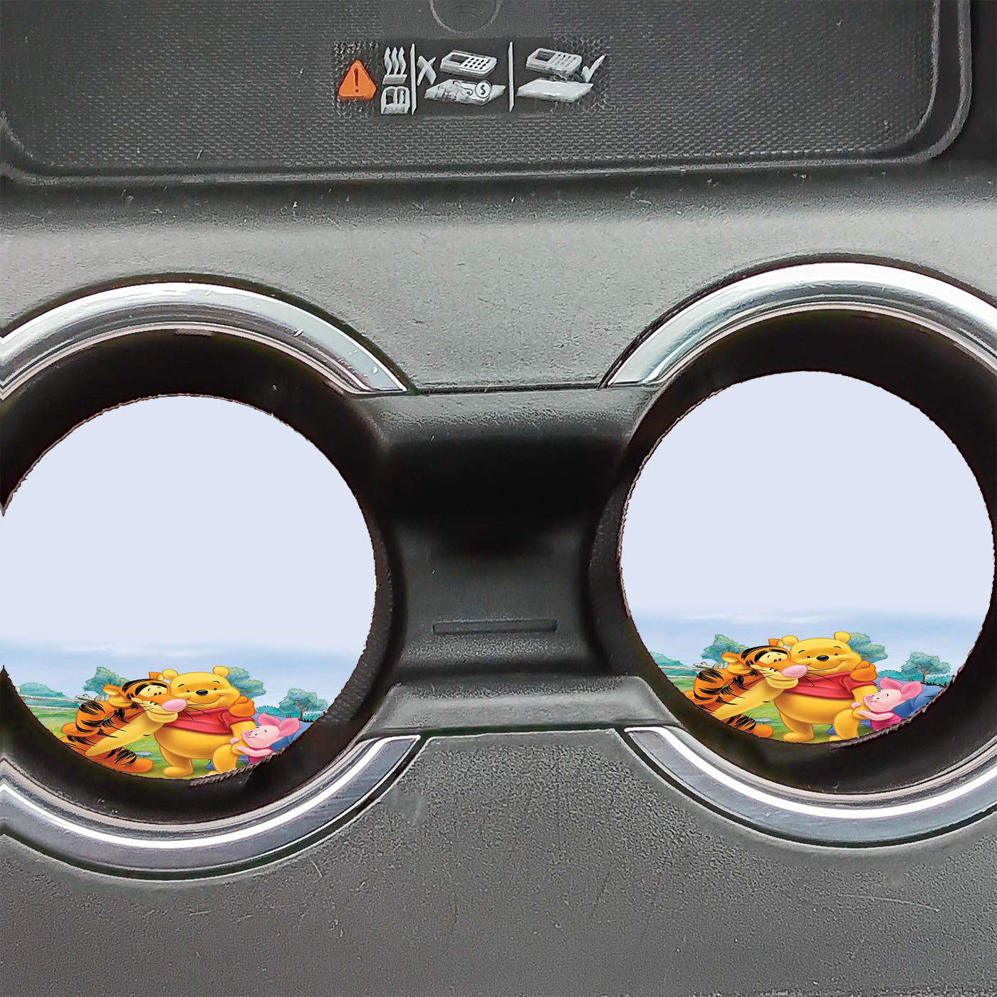 Disney Pooh Car Coasters