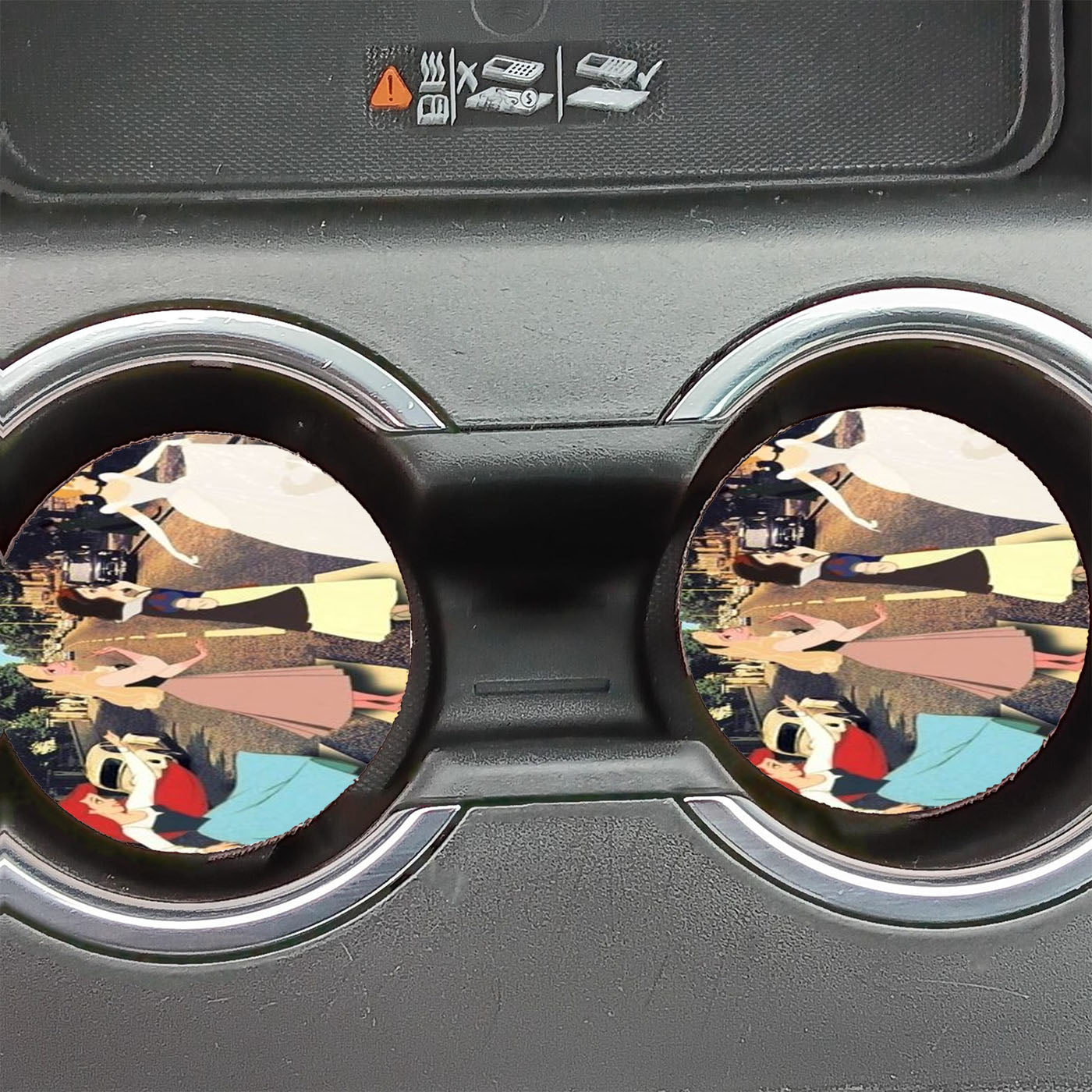 Disney Princess Abbey Car Coasters