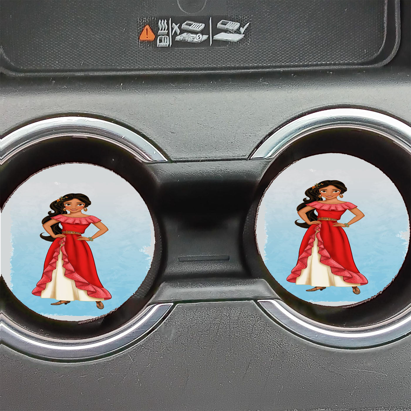 Disney Princess Elena Car Coasters