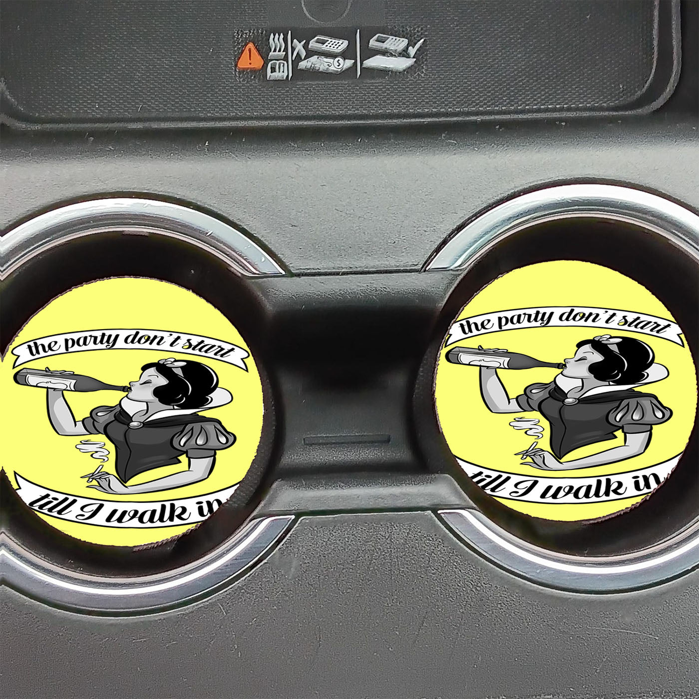 Disney Princess Snow White Car Coasters