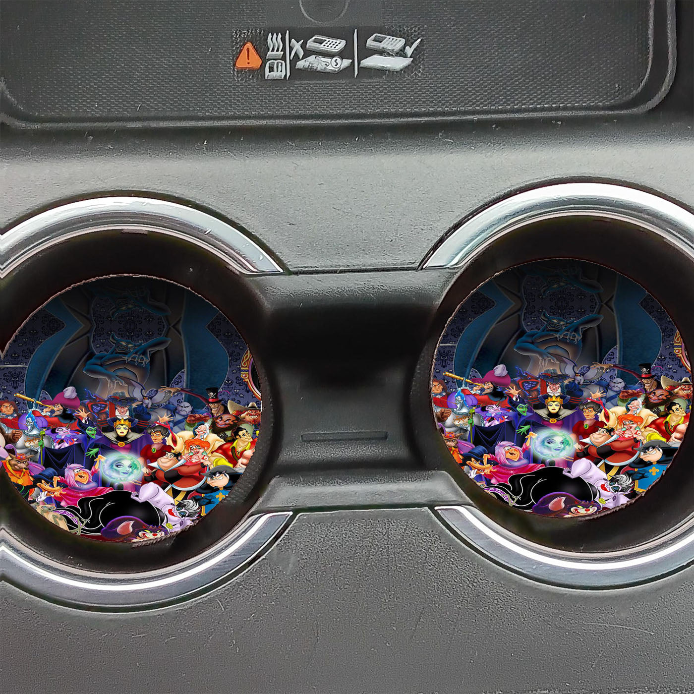 Disney Princess Villains Car Coasters