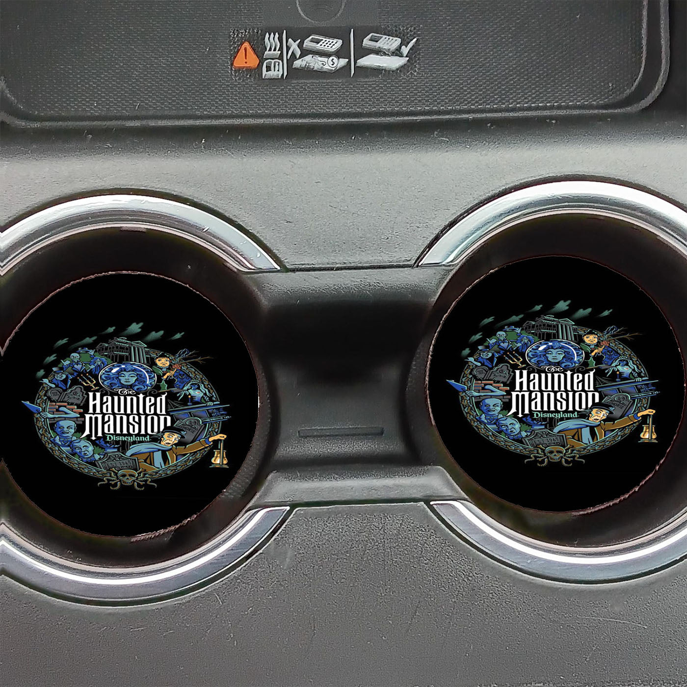 Disney'S Haunted Mansion Car Coasters