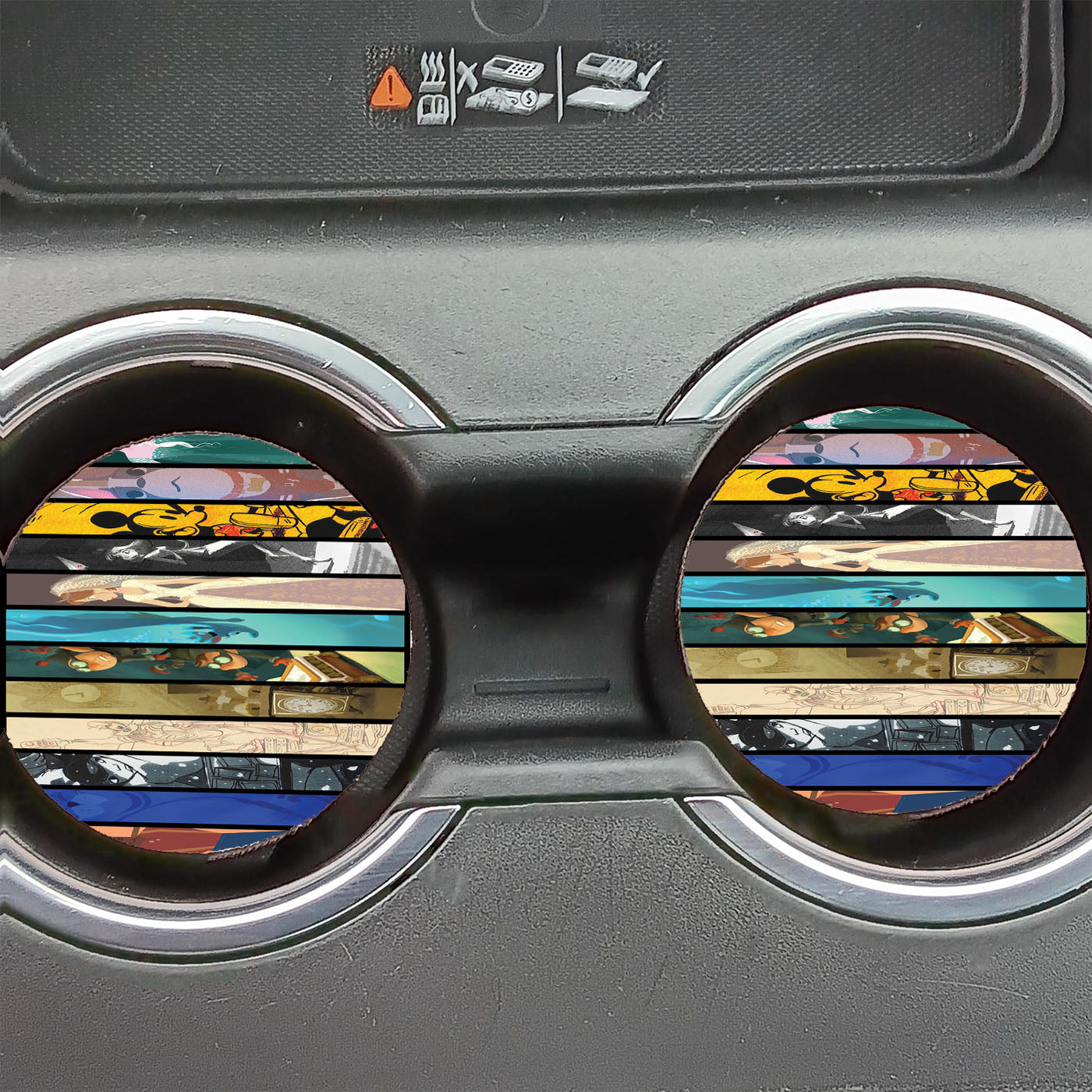 Disney Short Movie Car Coasters