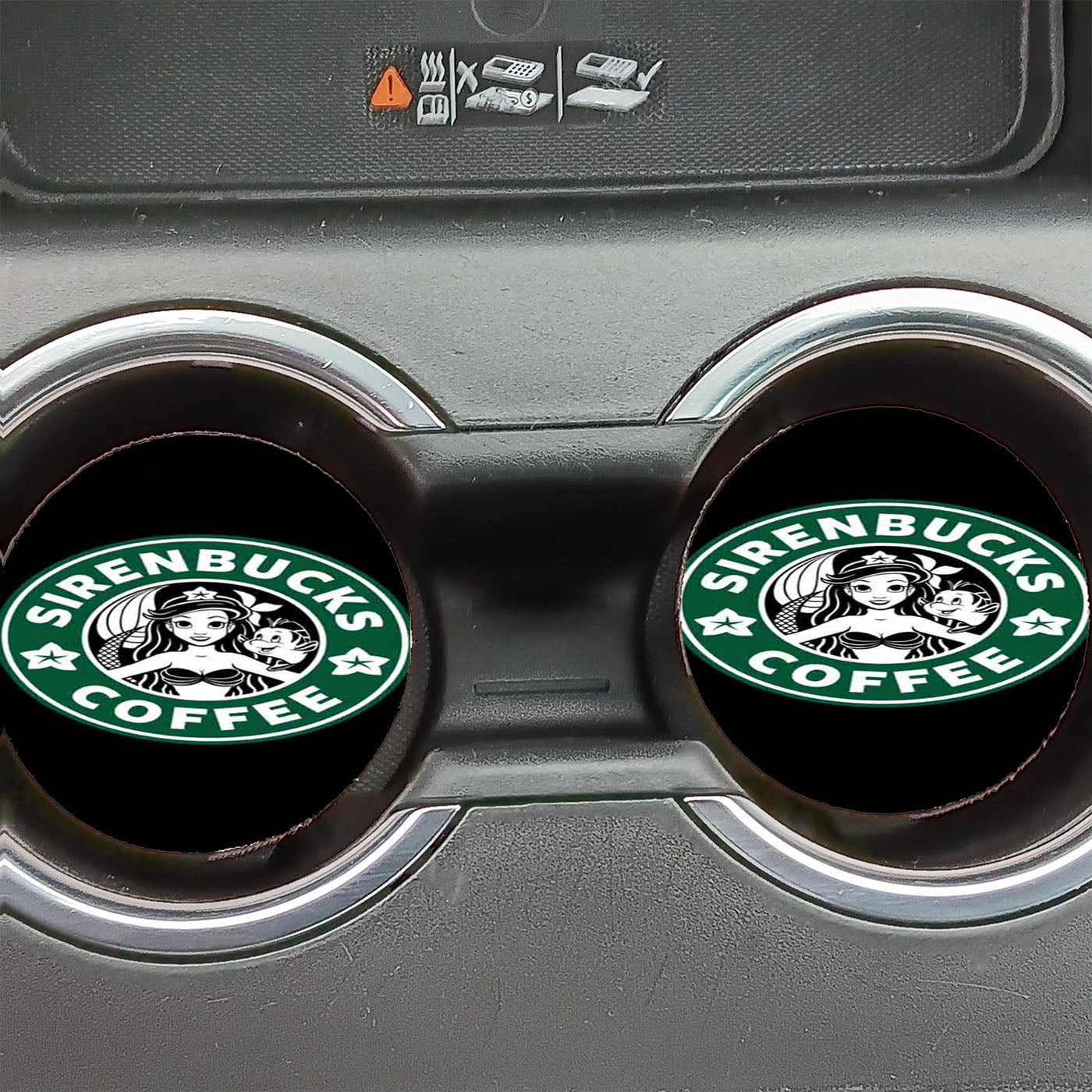 Disney Sirenbucks Coffee Car Coasters
