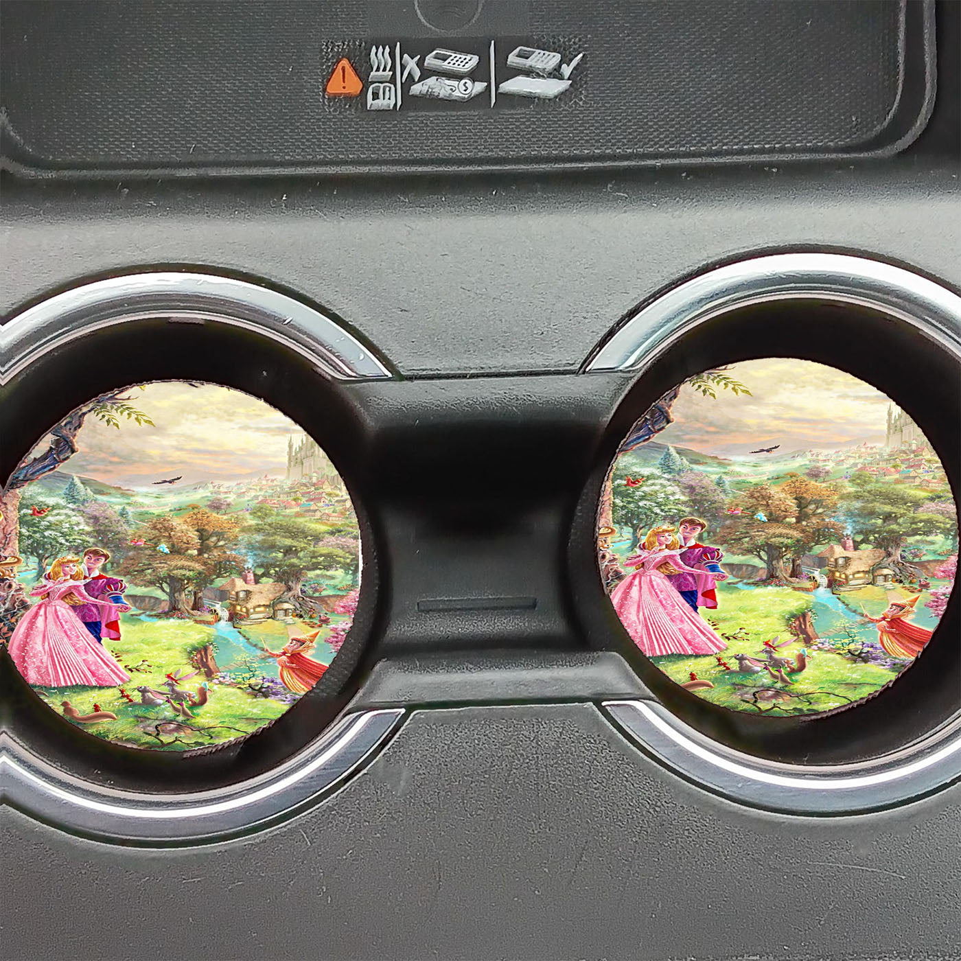 Disney Sleeping Beauty Car Coasters