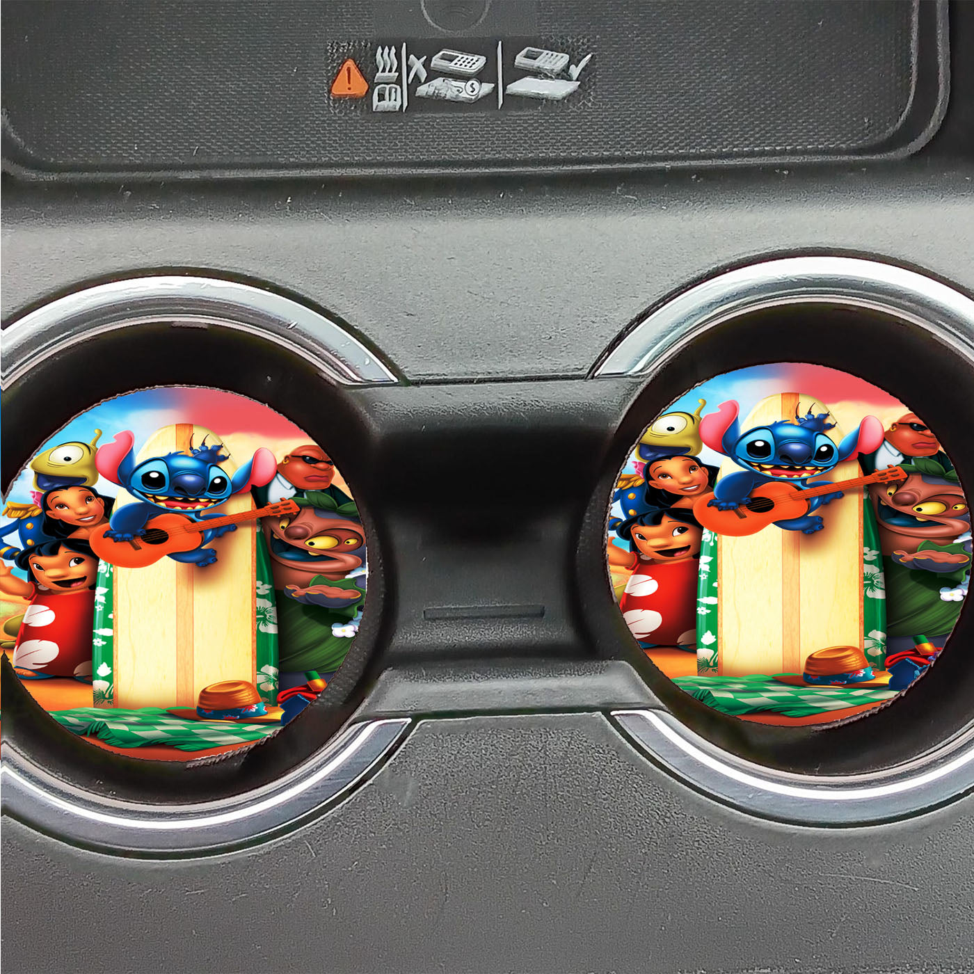 Disney Stitch Family Car Coasters