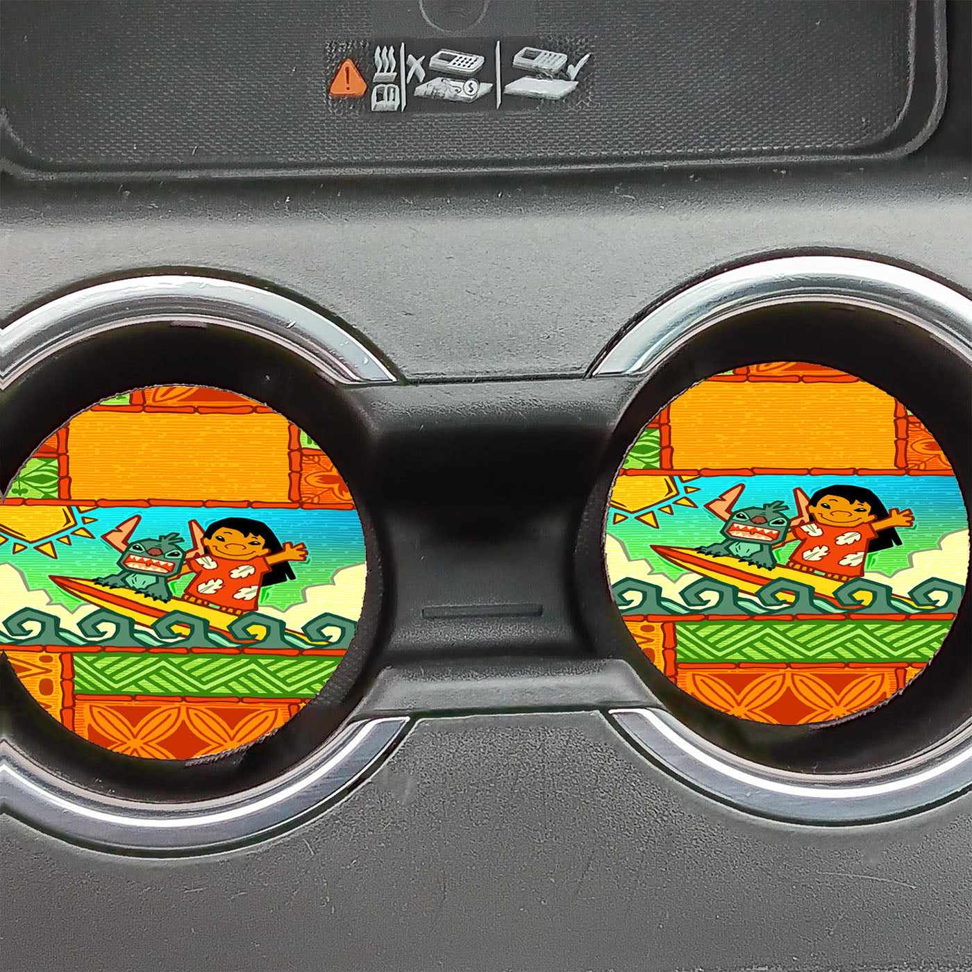 Disney Summer Lilo And Stitch Car Coasters
