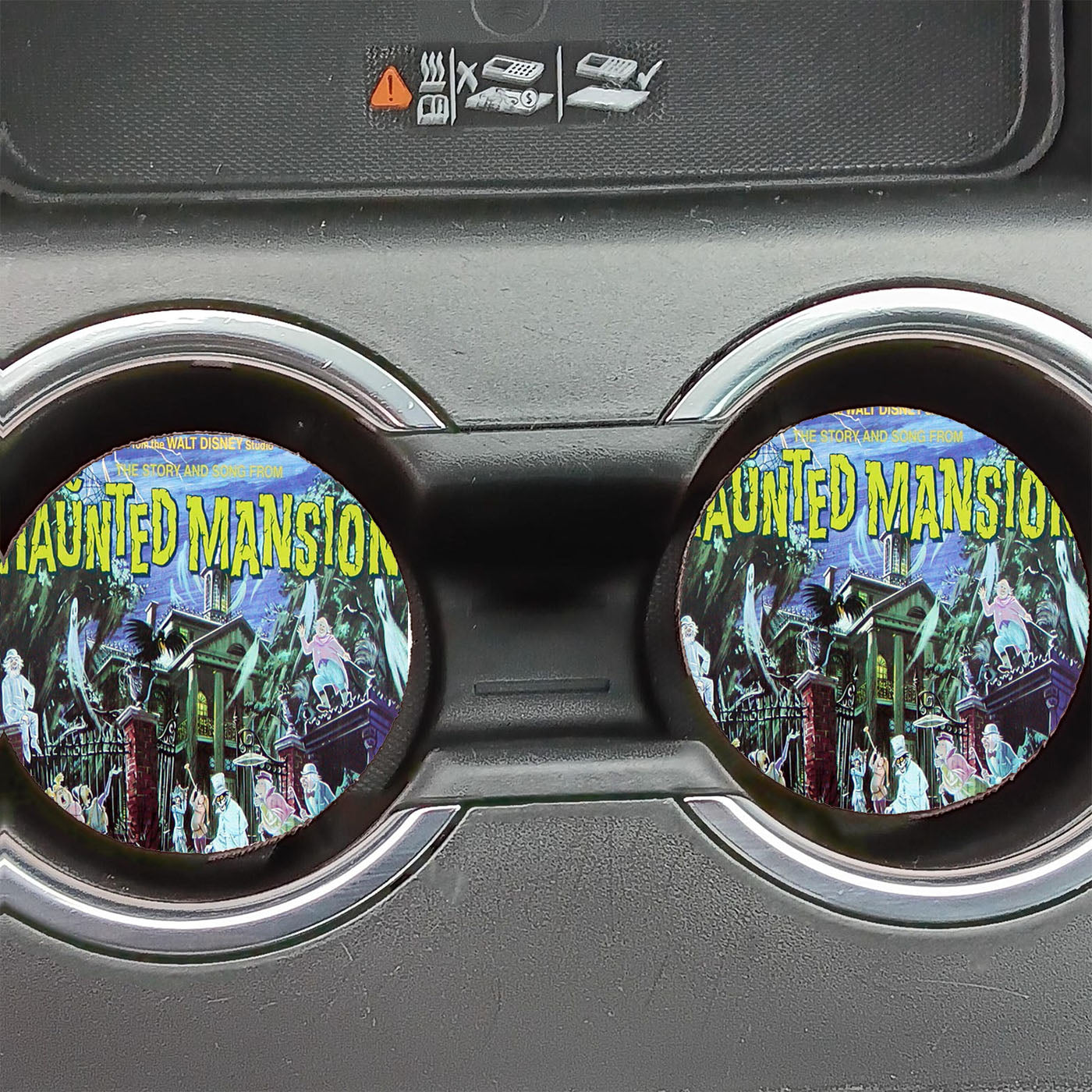 Disney The Haunted Mansion Car Coasters